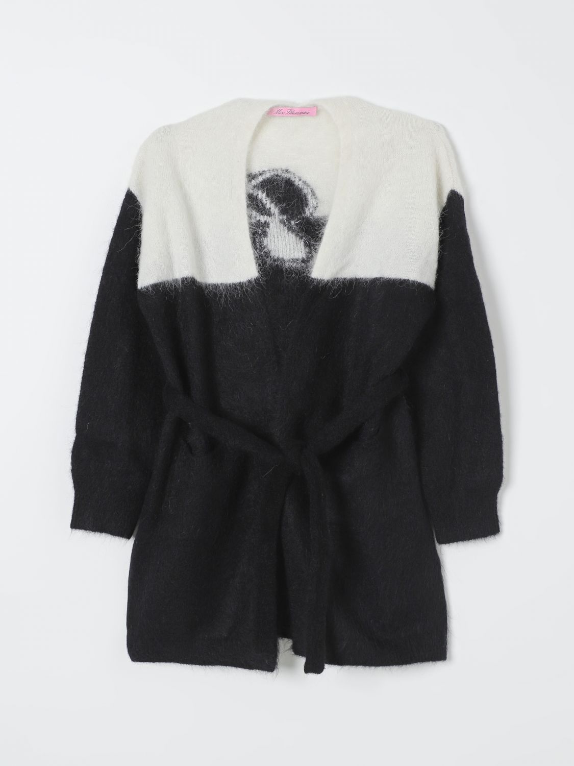 Shop Miss Blumarine Sweater  Kids Color Black In Schwarz