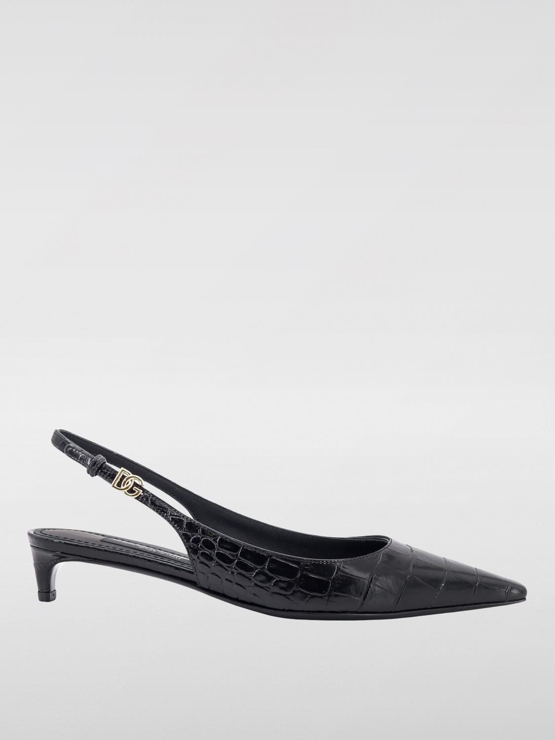 Shop Dolce & Gabbana High Heel Shoes  Woman Color Black In Schwarz