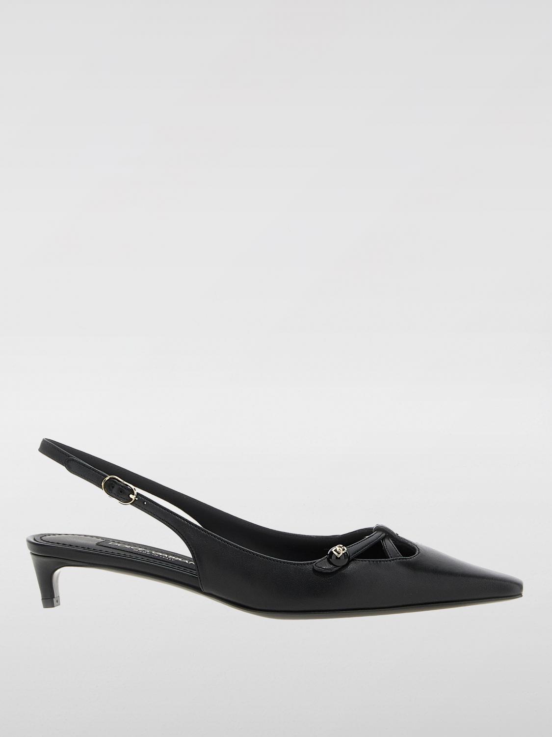 Shop Dolce & Gabbana High Heel Shoes Woman Color Black In Schwarz