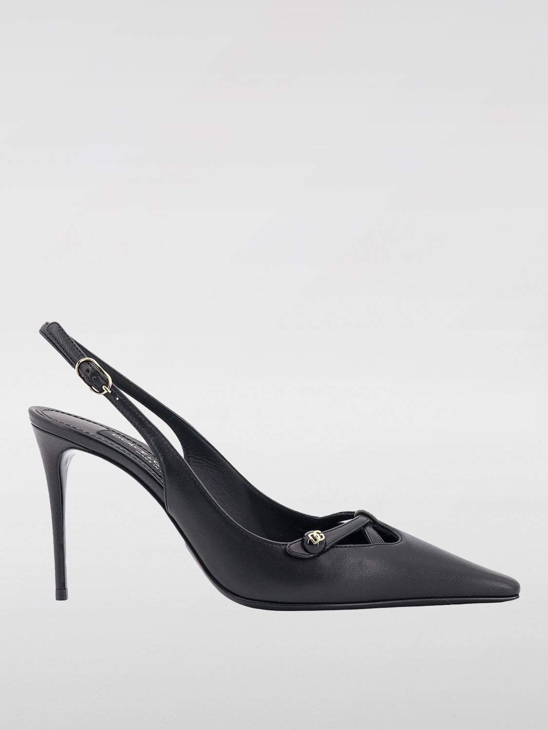 Shop Dolce & Gabbana High Heel Shoes  Woman Color Black In Schwarz