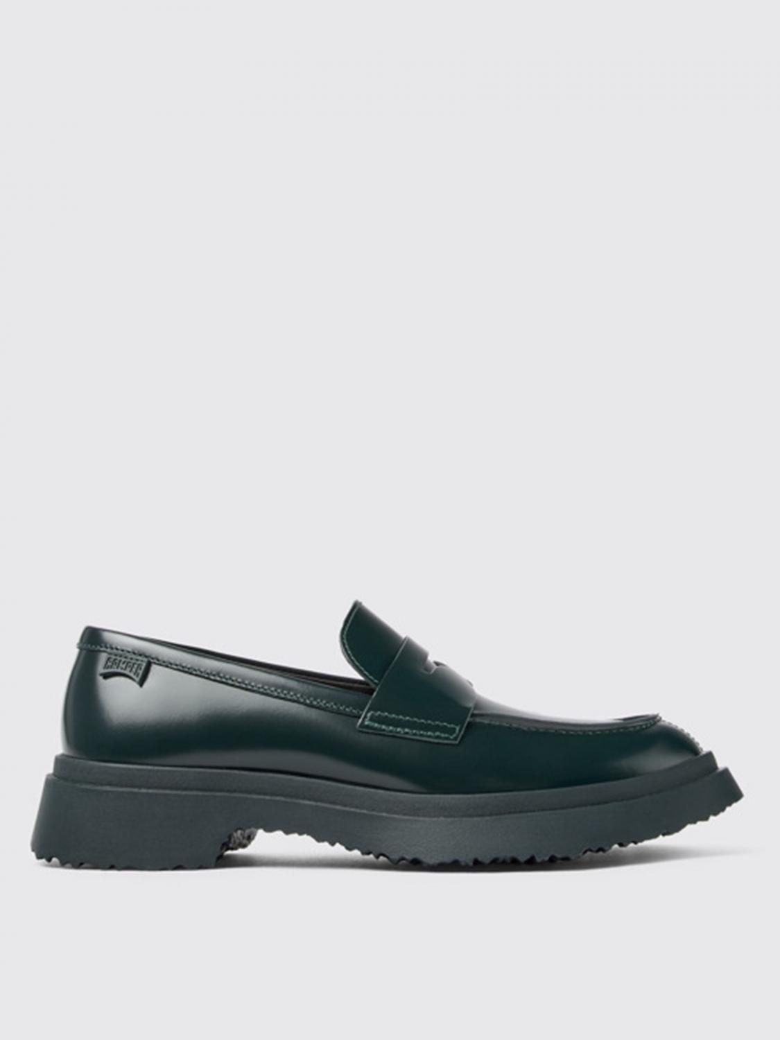 Camper Loafers Woman Color Green In Grün