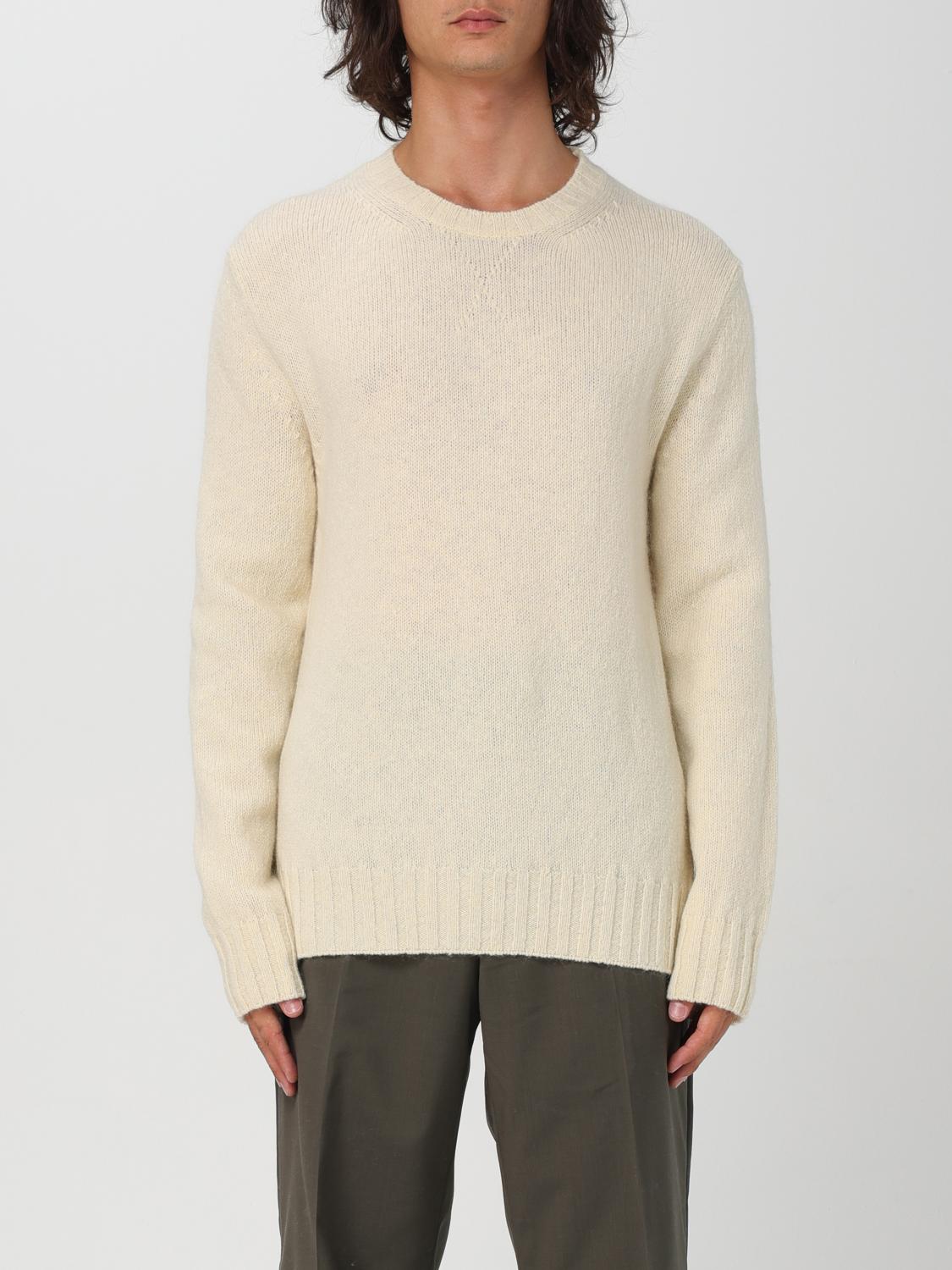 Shop Jil Sander Sweater  Men Color White In Weiss