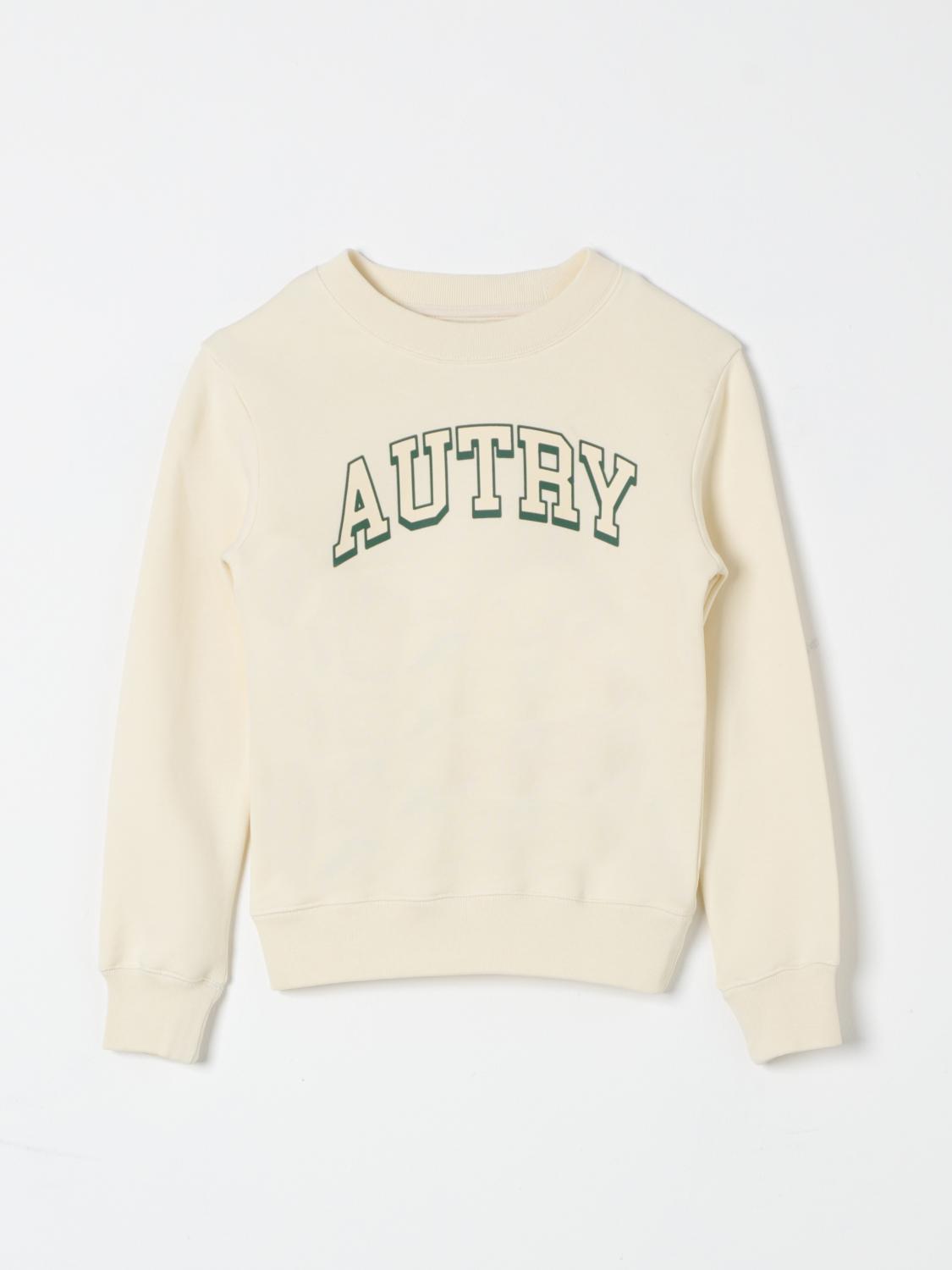 Shop Autry Sweater  Kids Color White In Weiss