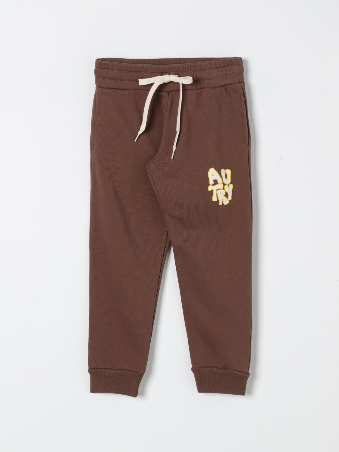 Shop Autry Pants  Kids Color Cocoa In Kakao