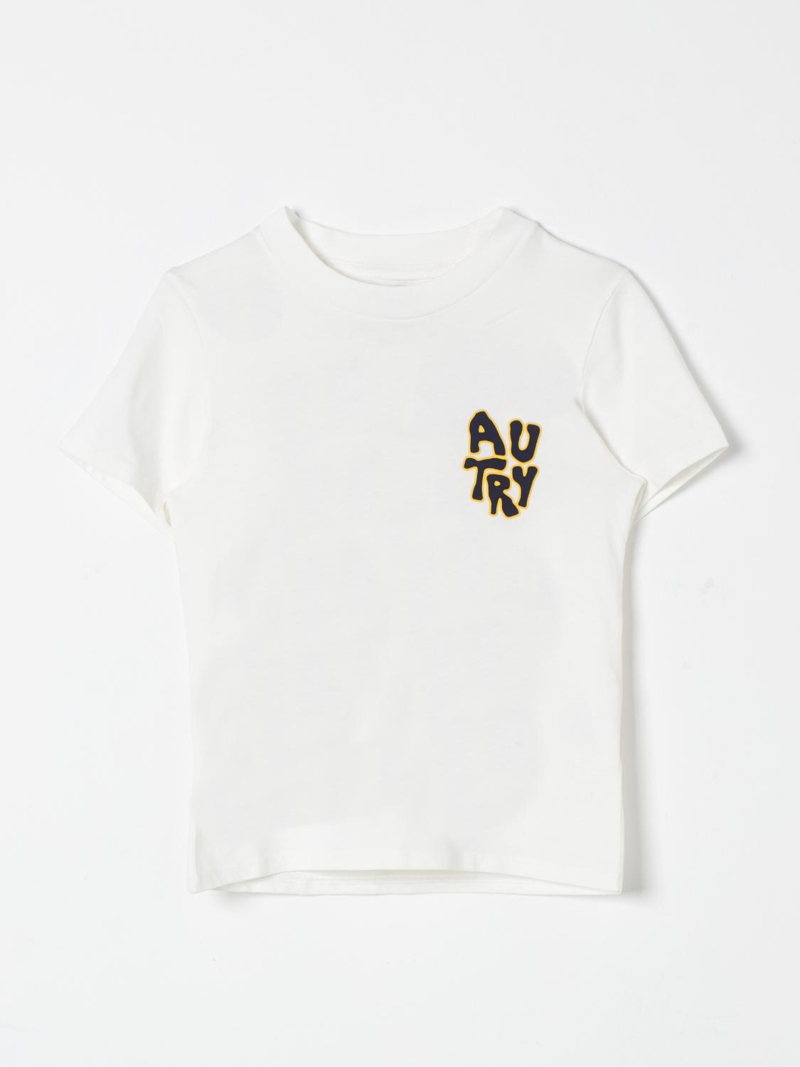 Shop Autry T-shirt  Kids Color White In Weiss