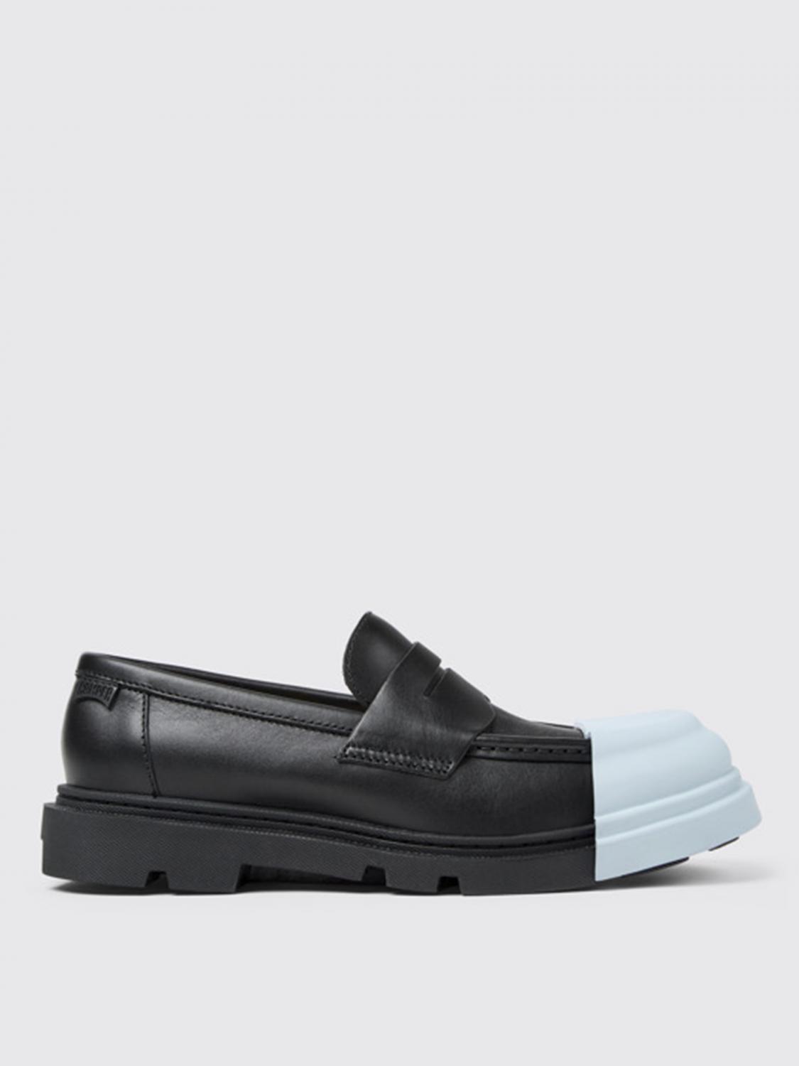 Shop Camper Loafers  Woman Color Black In Schwarz