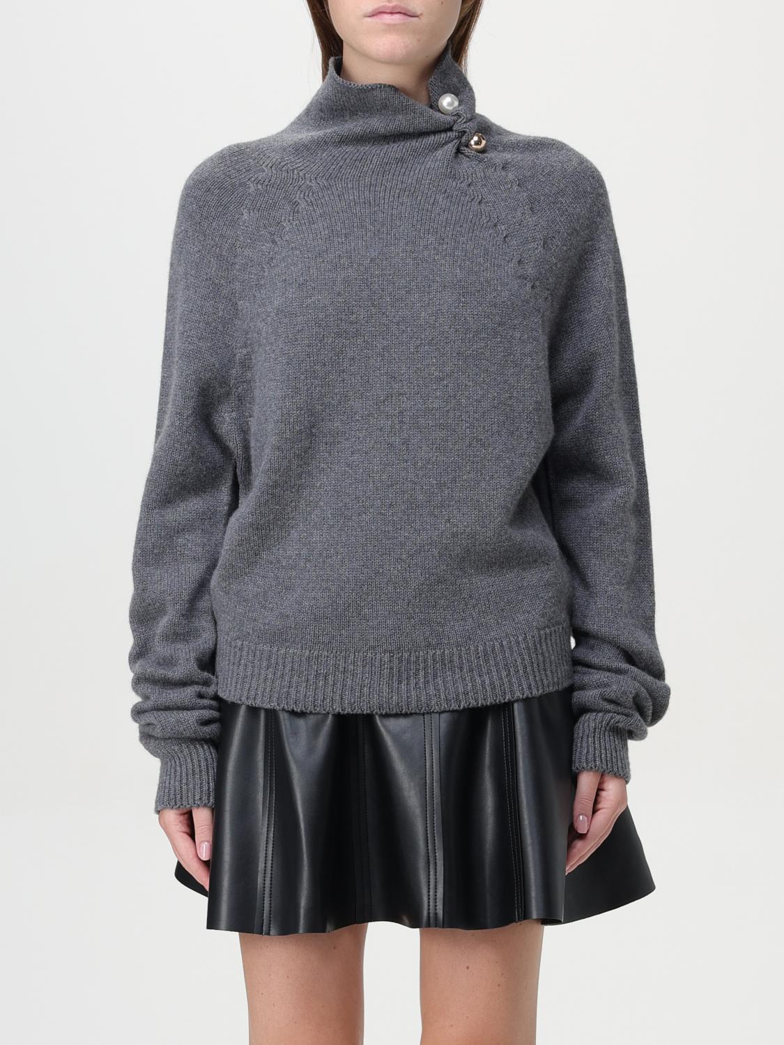 Shop Philosophy Di Lorenzo Serafini Sweater  Woman Color Grey In 灰色