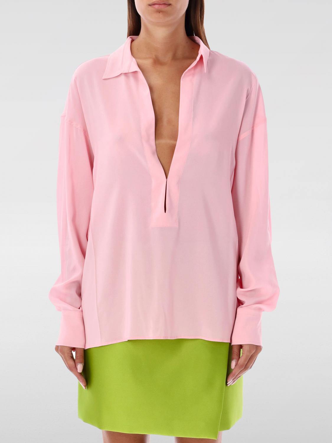 Shop Philosophy Di Lorenzo Serafini Shirt Woman Color Pink
