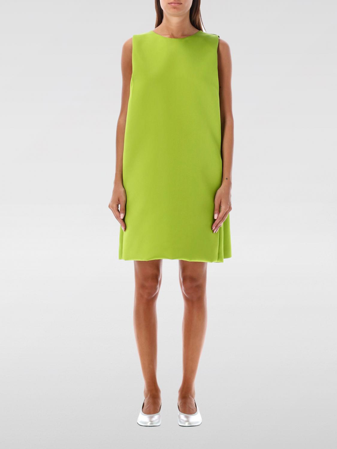 Shop Philosophy Di Lorenzo Serafini Dress Woman Color Green In Grün