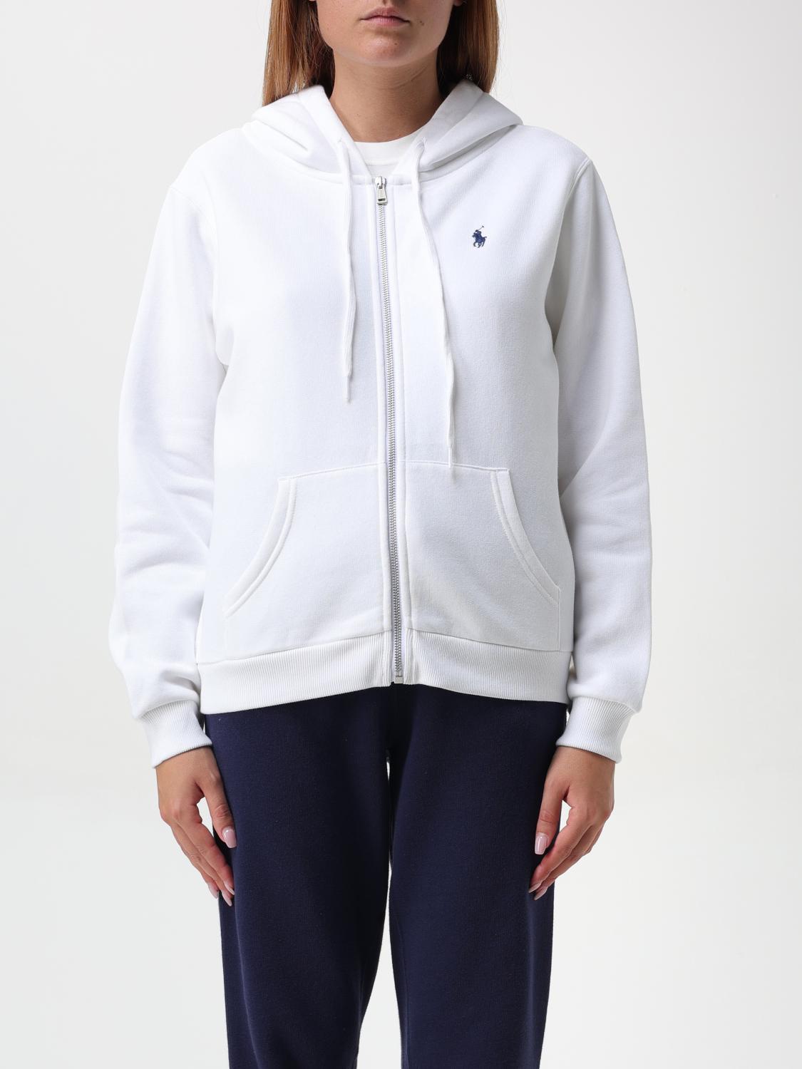 Polo Ralph Lauren Sweatshirt  Woman Color White In White