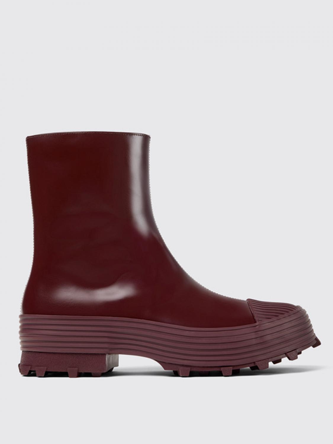 Camper Shoes  Men Color Burgundy In Burgunderrot