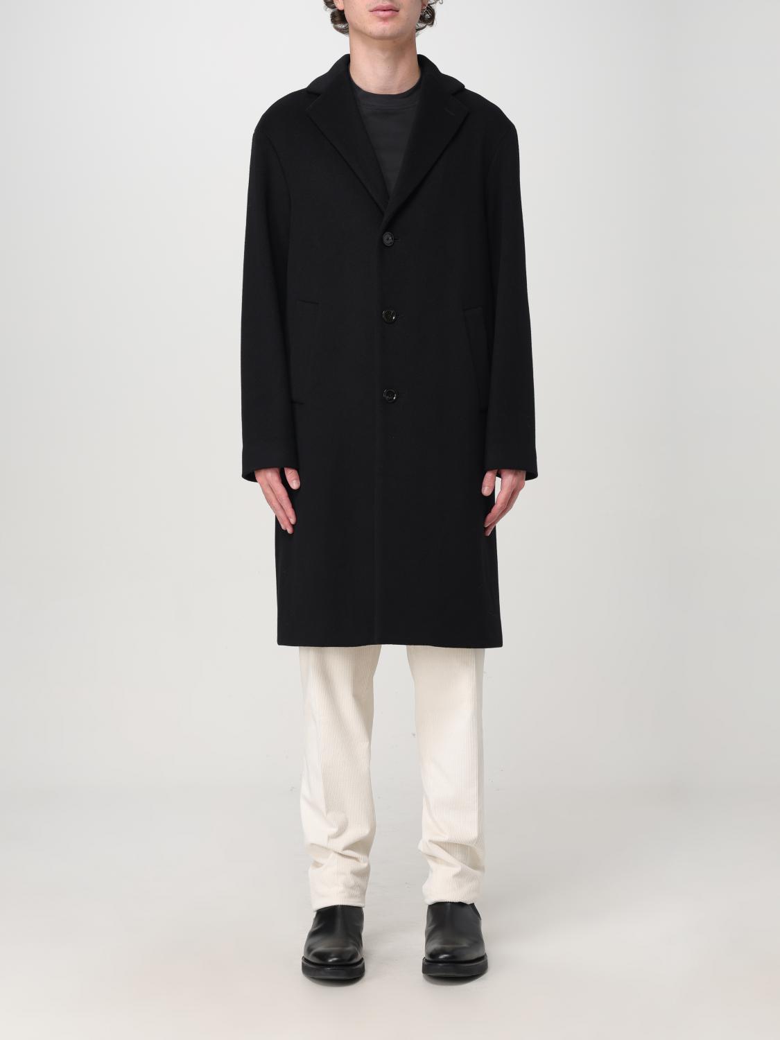 Lardini Coat  Men Color Black In Schwarz