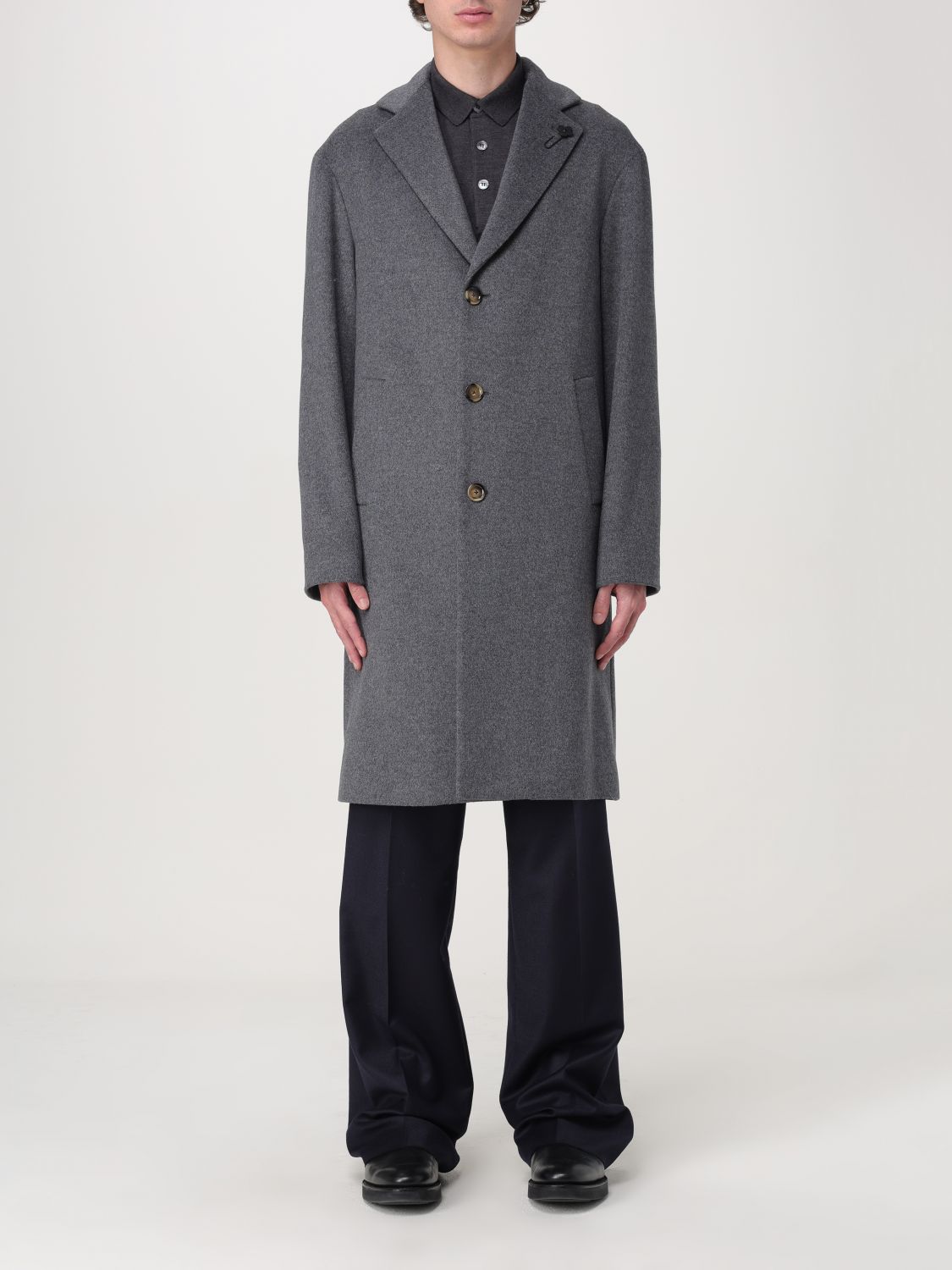 Lardini Coat  Men Color Blue In Blau