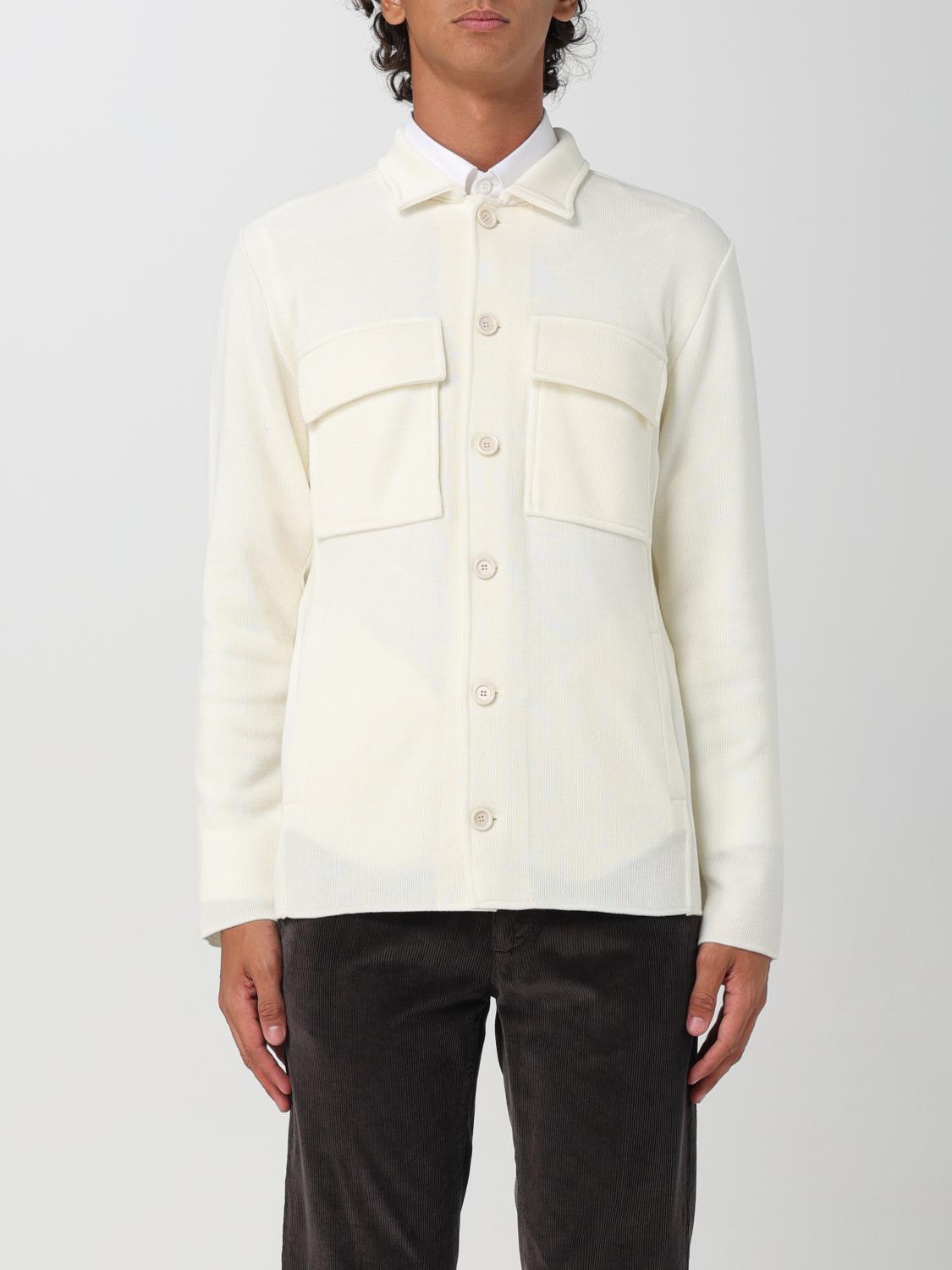 Shop Lardini Jacket  Men Color White