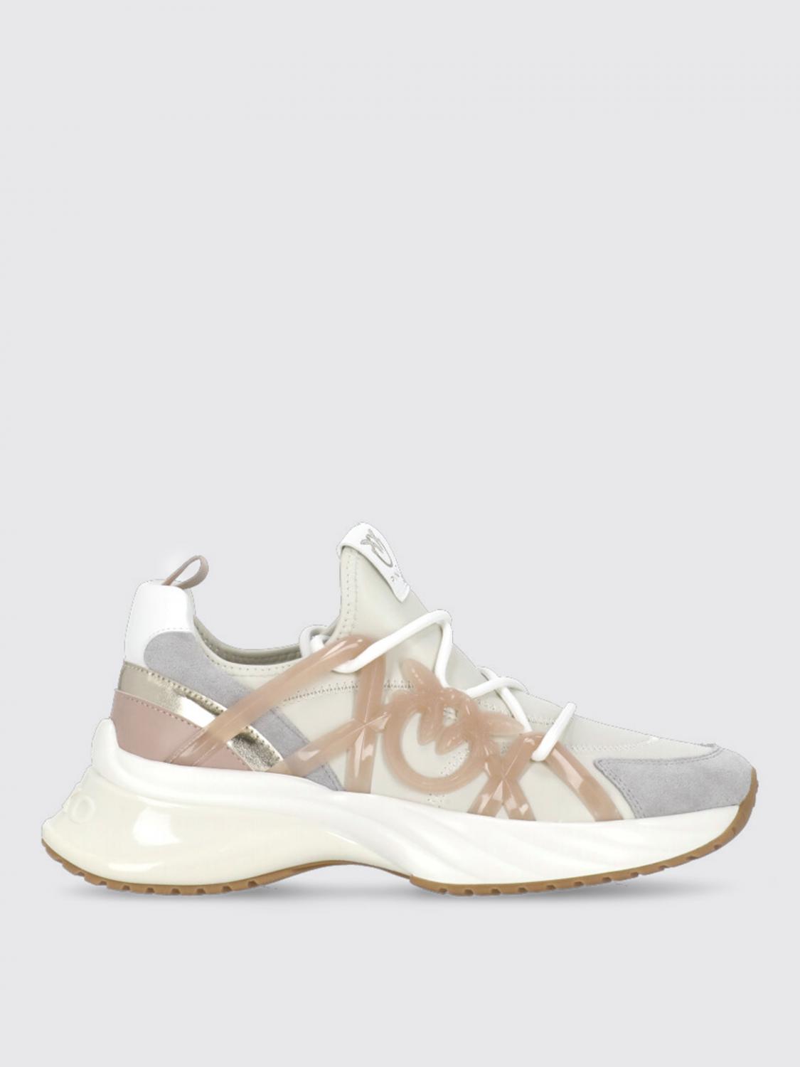 Shop Pinko Sneakers  Woman Color Beige