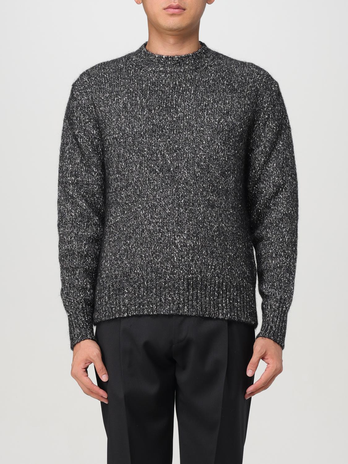 Shop Lardini Sweater  Men Color Black