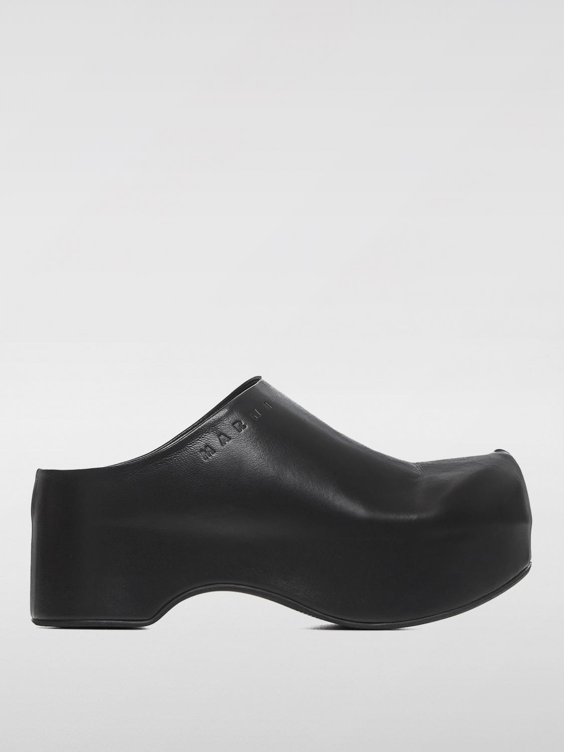 Shop Marni High Heel Shoes  Woman Color Black In Schwarz