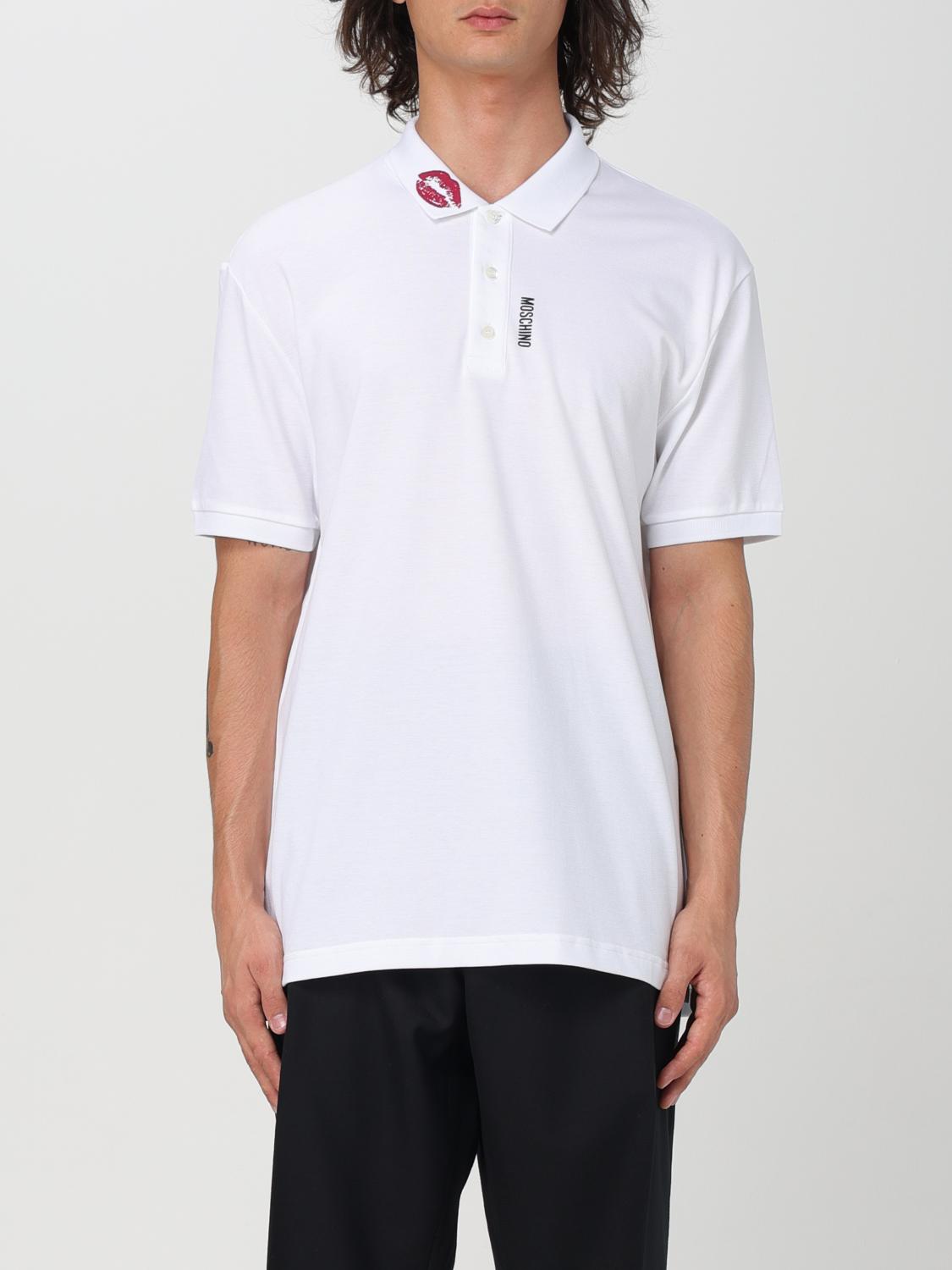 Moschino Polo Couture Herren Farbe Weiss In Weiss