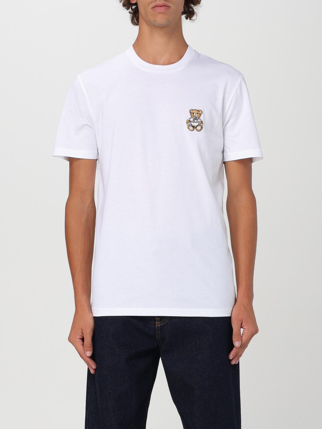 Shop Moschino Couture T-shirt  Men Color White In Weiss