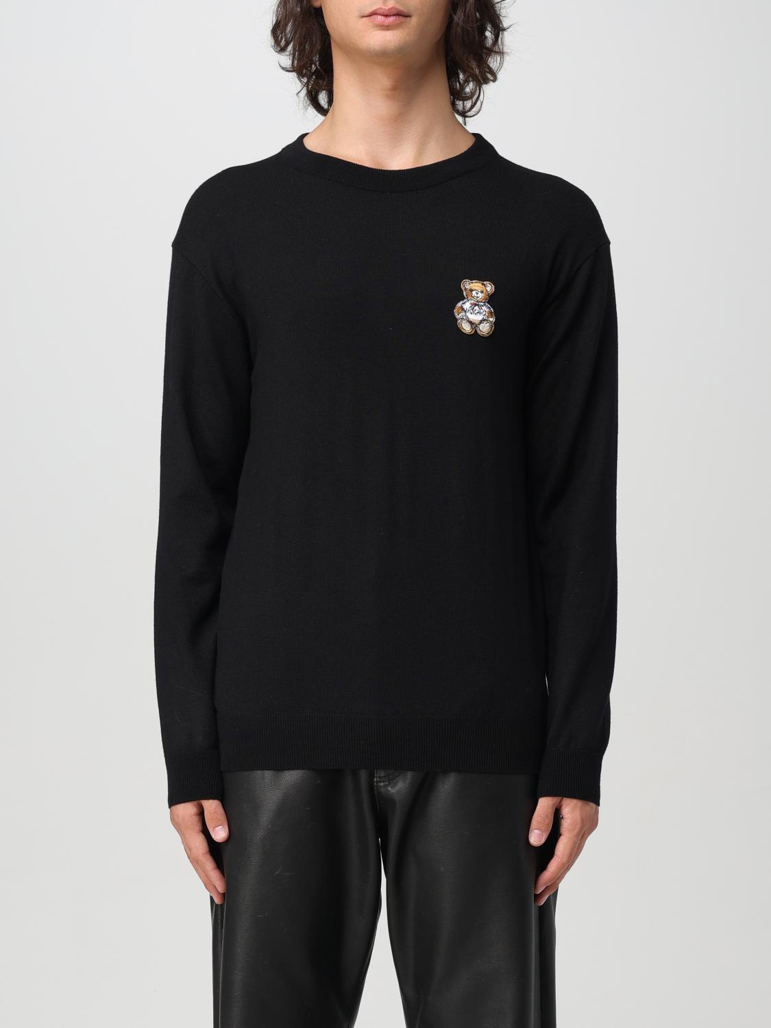 Shop Moschino Couture Sweater  Men Color Black In Schwarz