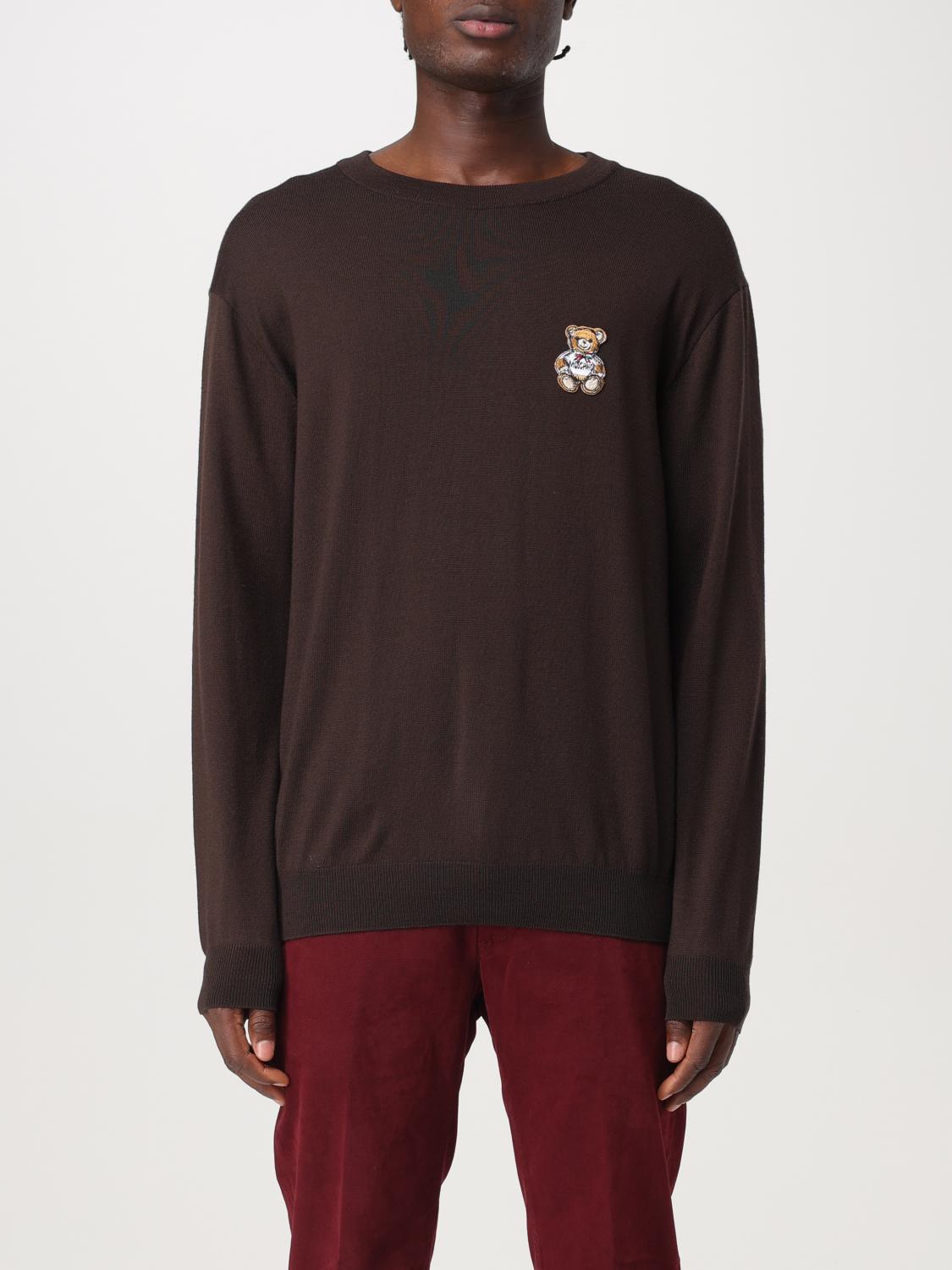 Moschino Pullover  Couture Herren Farbe Braun In Braun