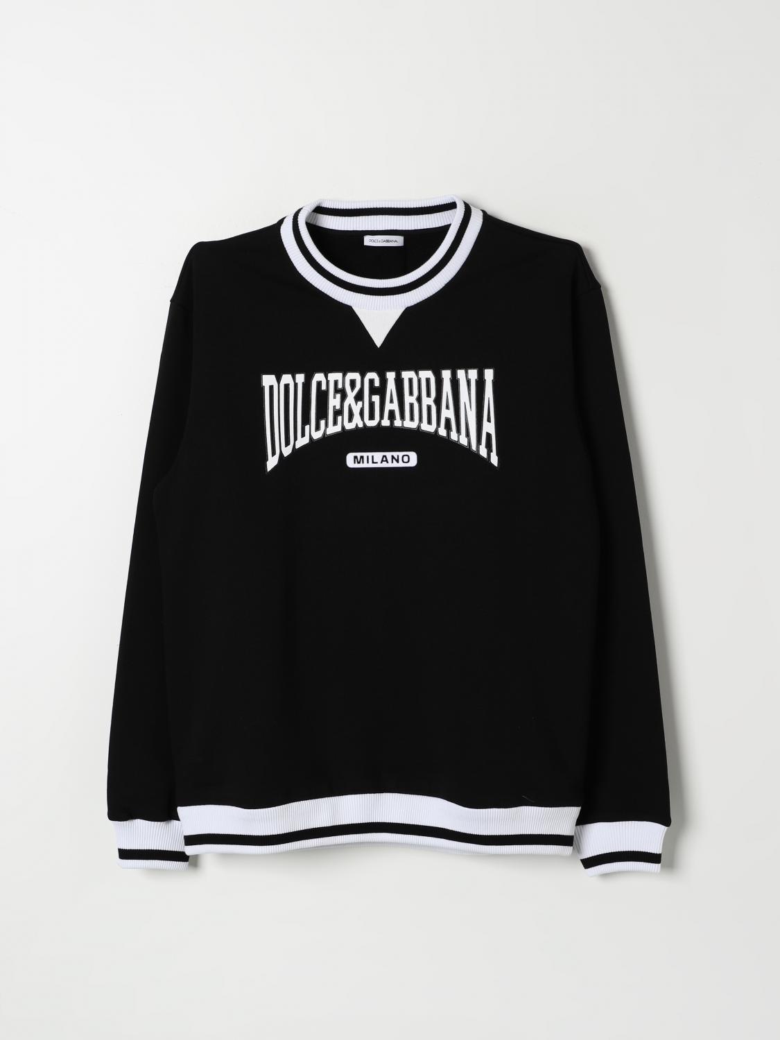 Shop Dolce & Gabbana Sweater  Kids Color Black In Schwarz