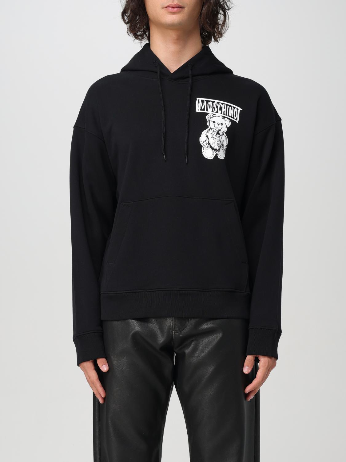 Shop Moschino Couture Sweatshirt  Men Color Black In Schwarz