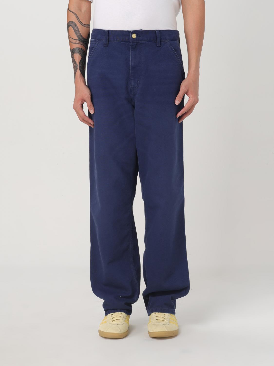 CARHARTT PANTS CARHARTT WIP MEN COLOR BLUE F90753009