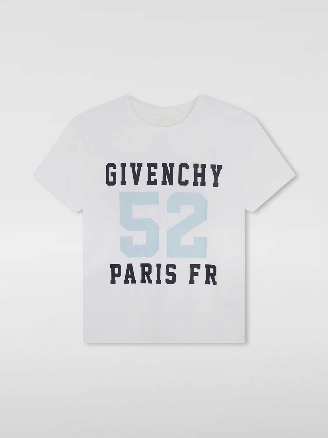 Shop Givenchy T-shirt  Kids Color White In Weiss