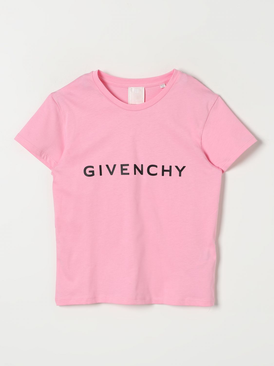 Shop Givenchy T-shirt  Kids Color Baby Pink