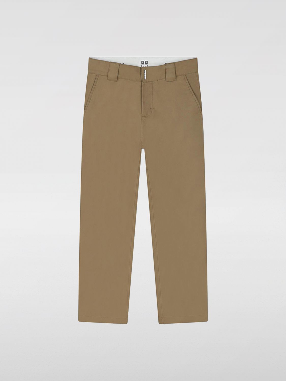 Shop Givenchy Pants  Kids Color Beige