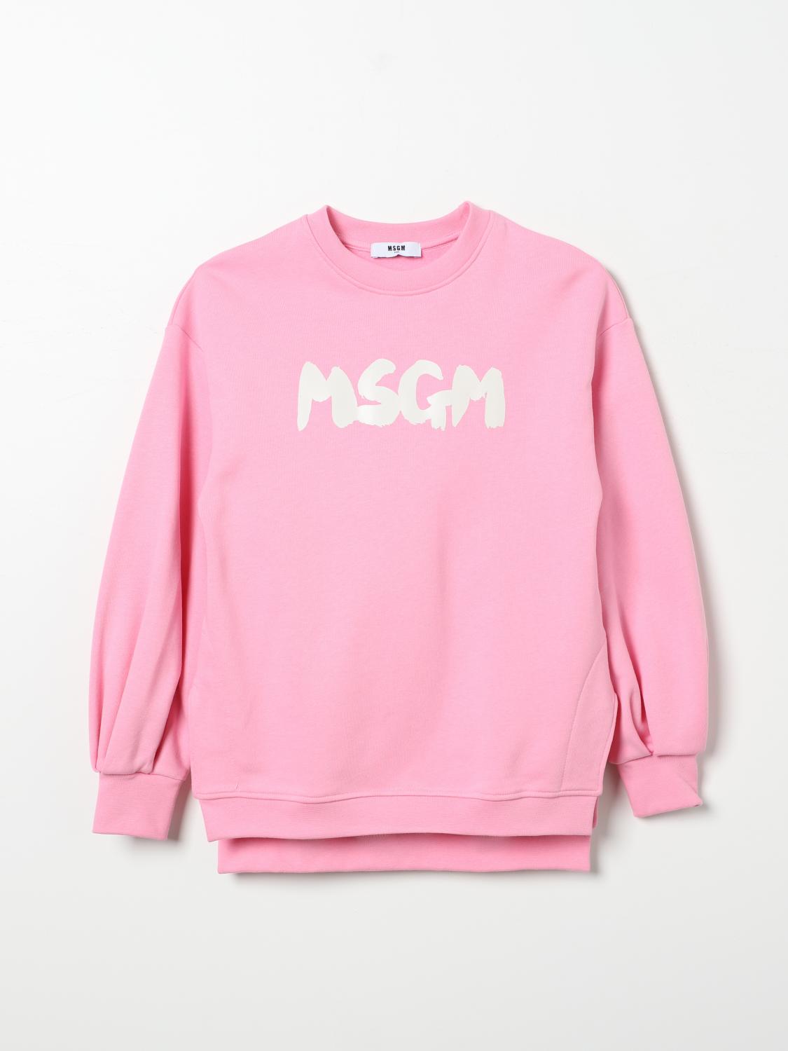 连衣裙 MSGM KIDS 儿童 颜色 粉色