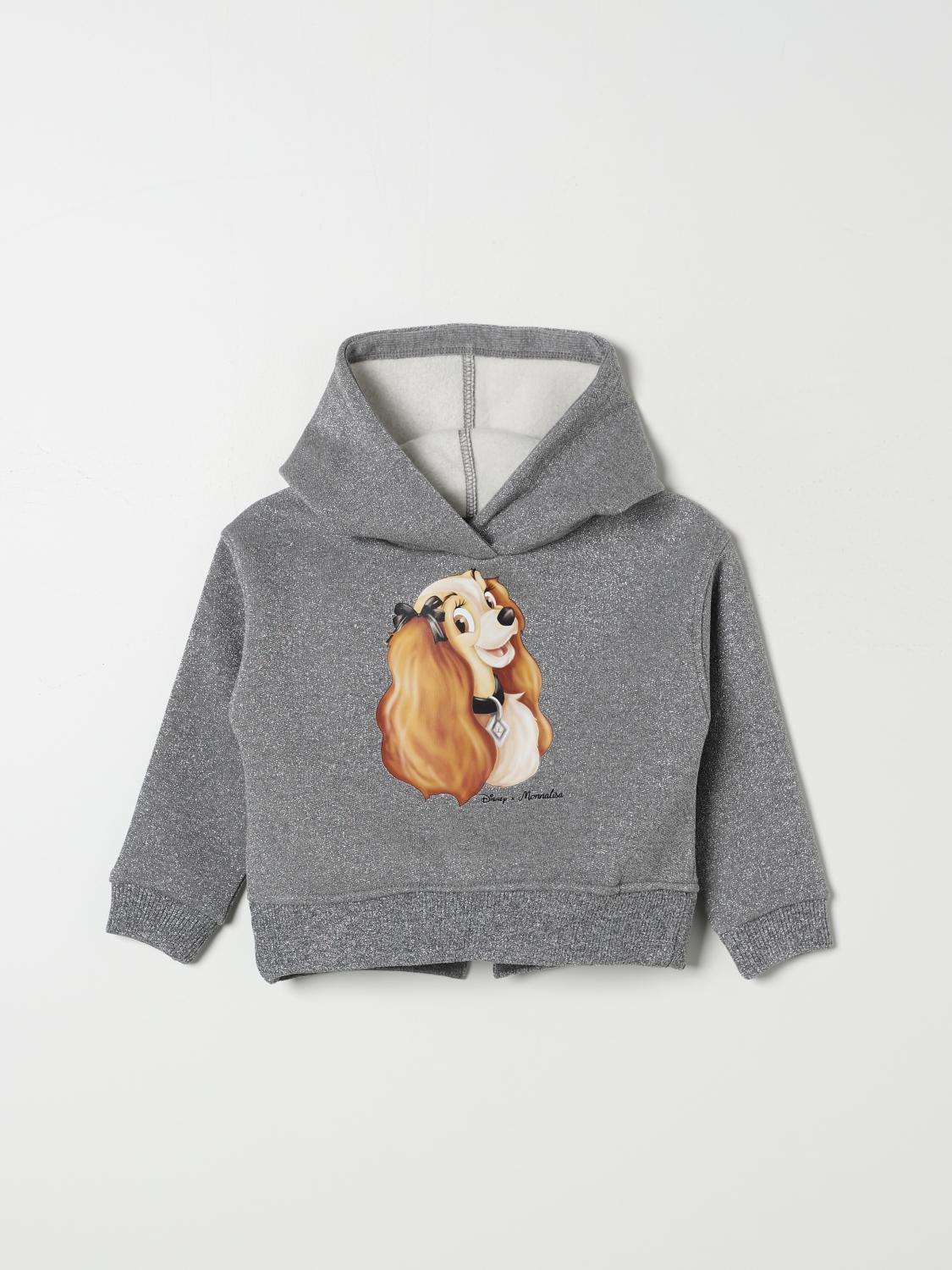 Monnalisa Sweater Kids Color Grey 1 In Grau 1