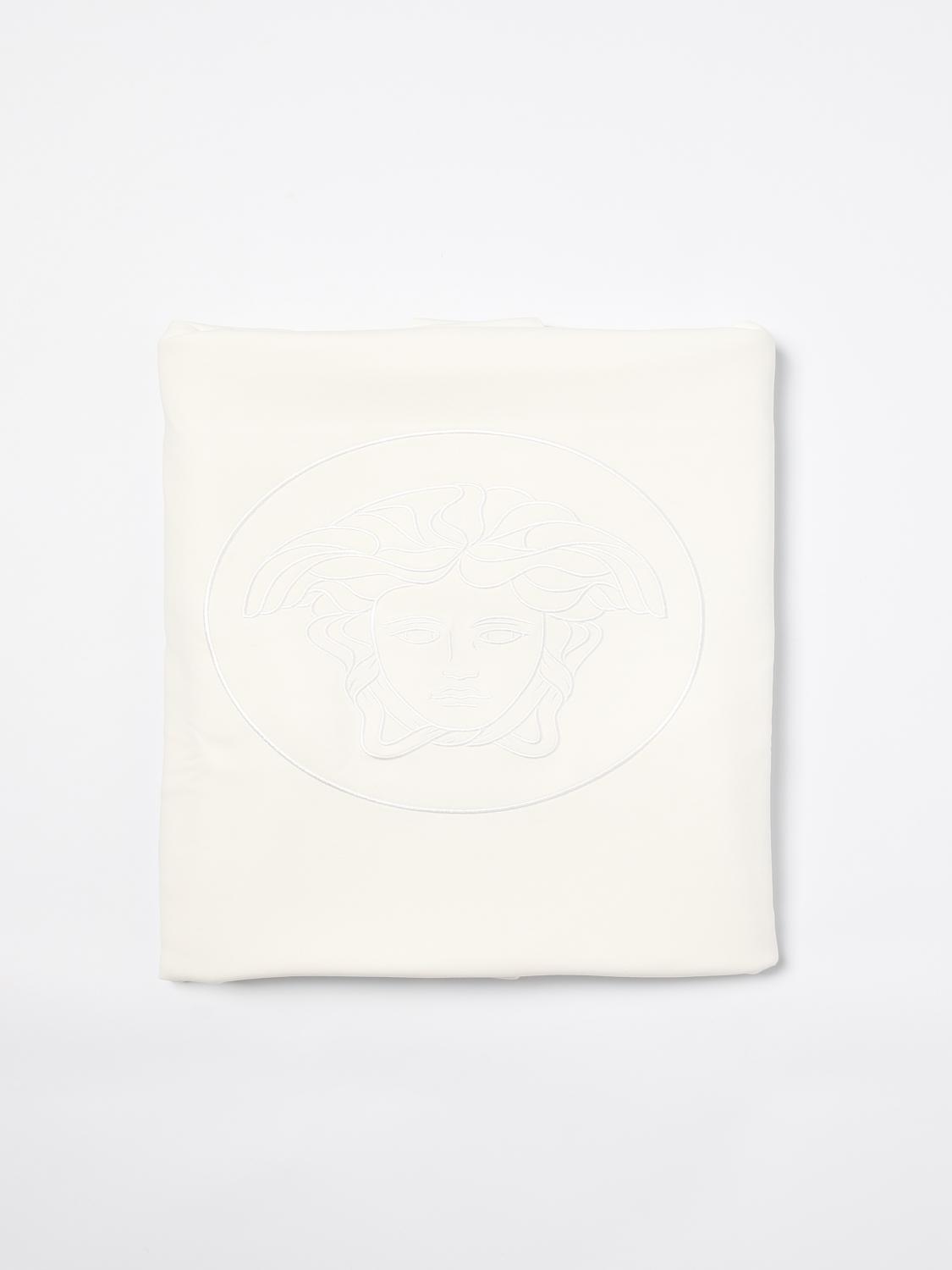 Shop Versace Blanket  Kids Color White In Weiss