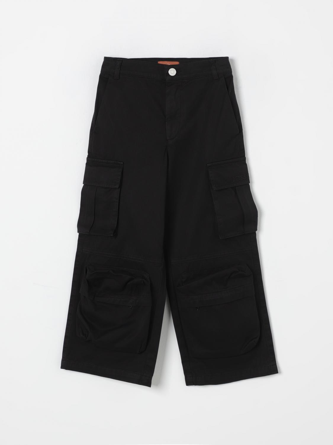 Missoni Pants Kids Color Black In Schwarz