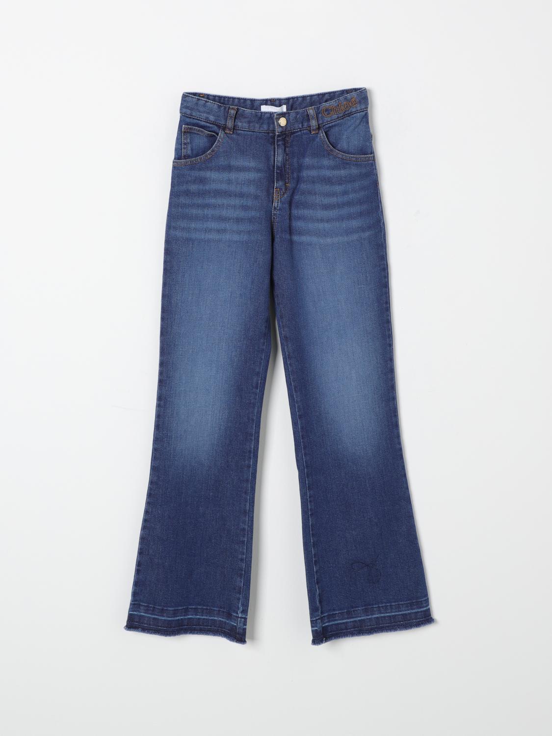 CHLOÉ JEANS CHLOÉ KIDS COLOR BLUE F91049009