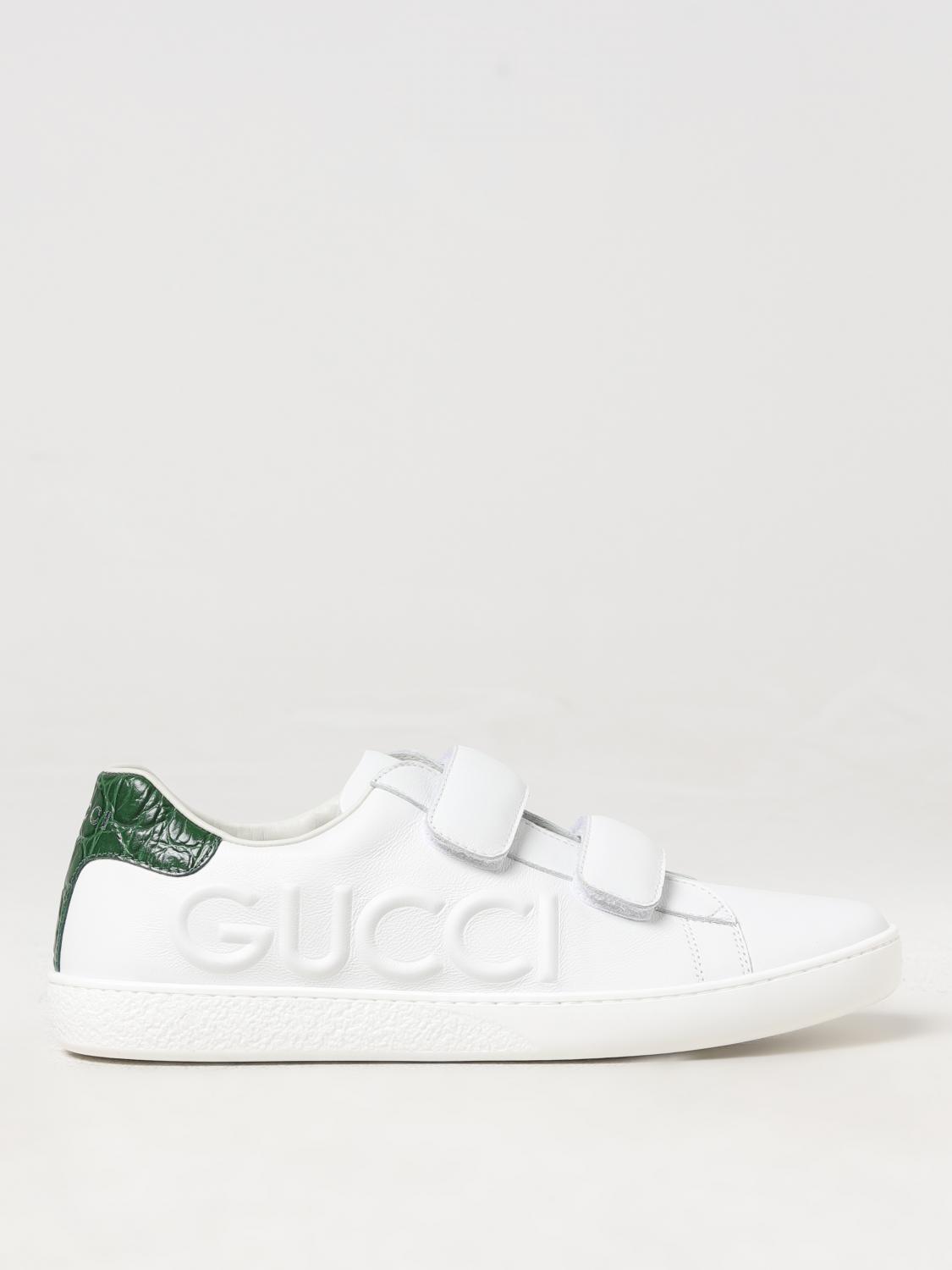 Shop Gucci Sneakers  Kids Color Multicolor In Bunt