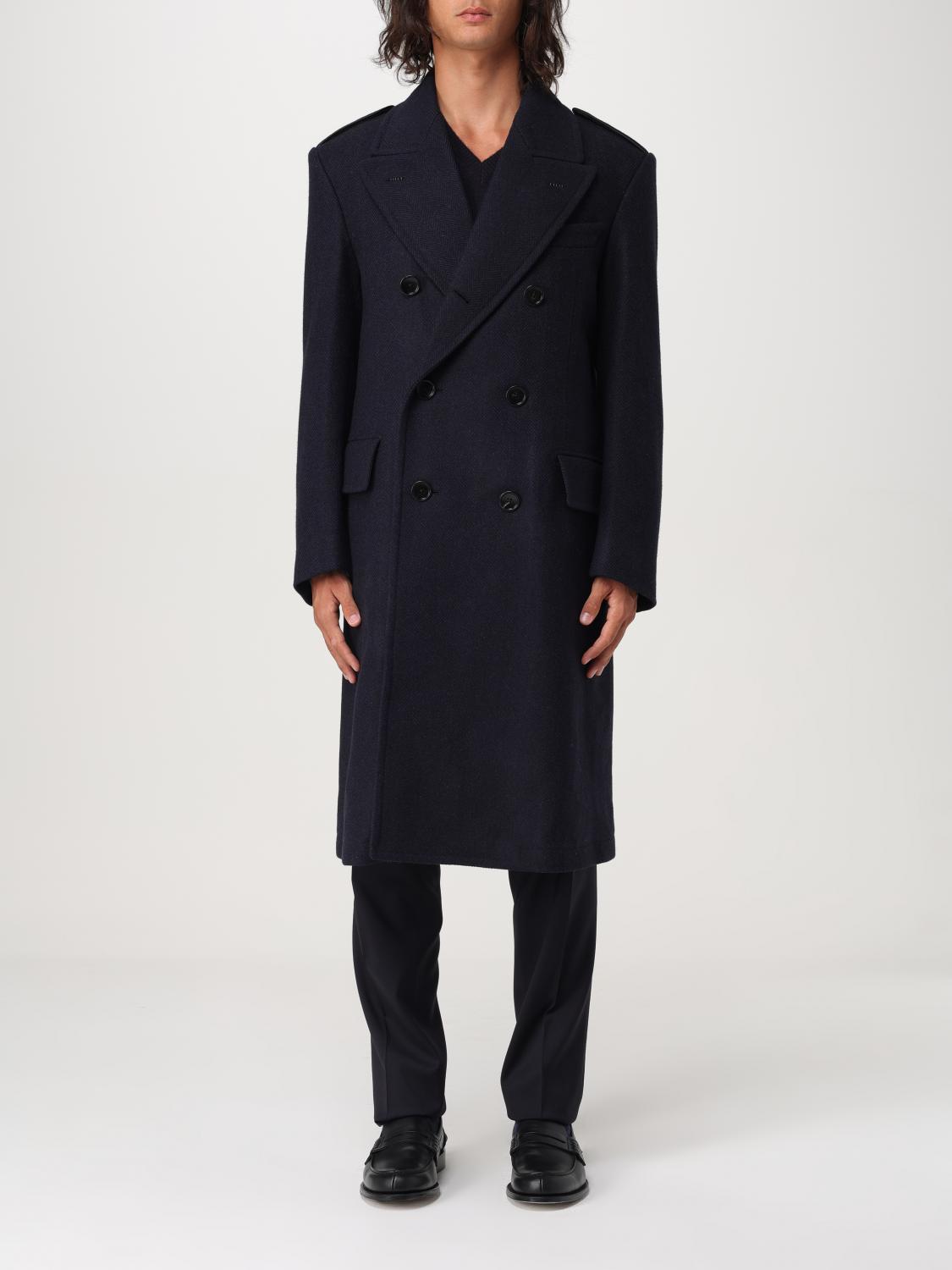 Coat TOM FORD Men color Black