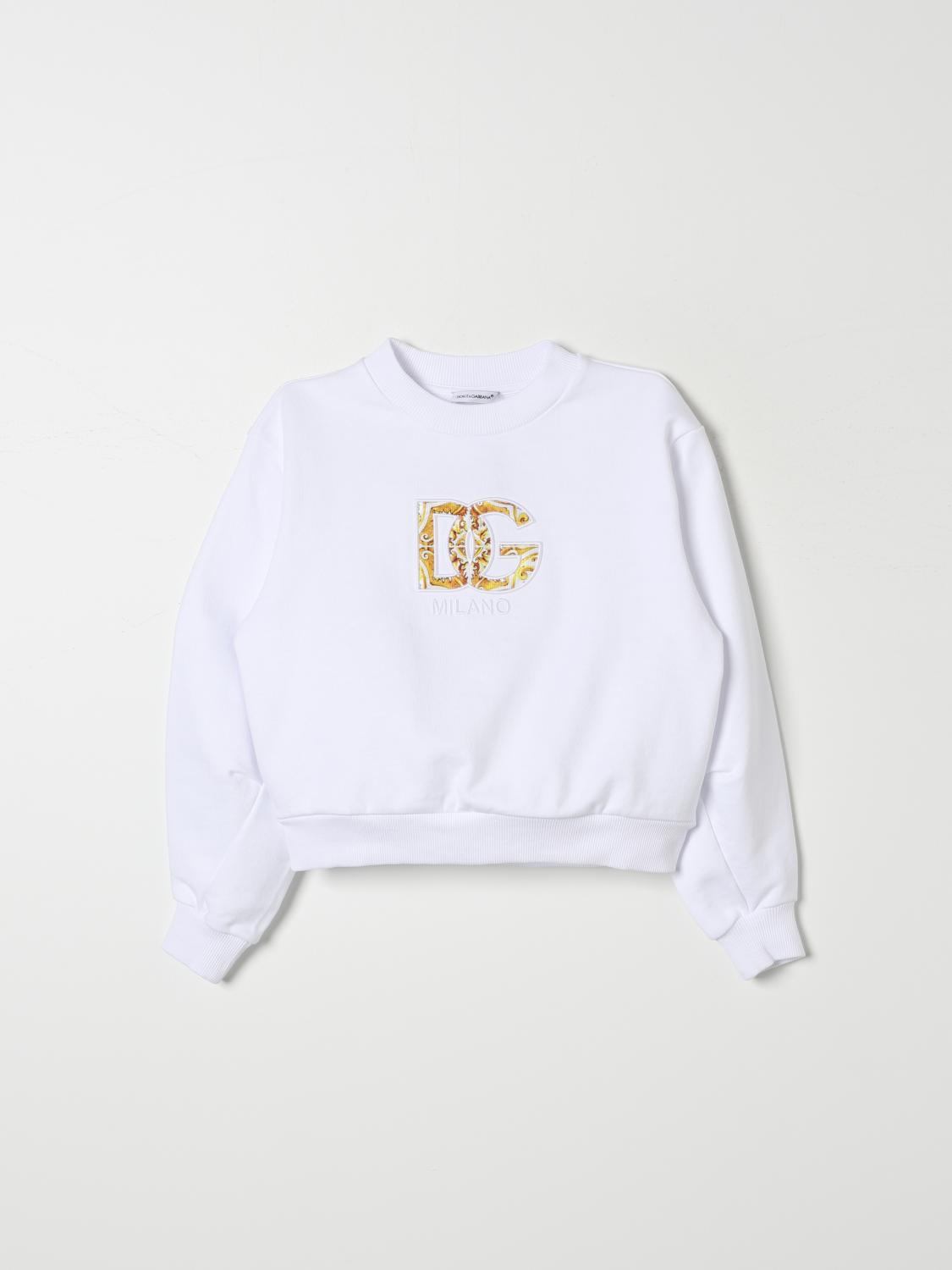 Shop Dolce & Gabbana Sweater  Kids Color White