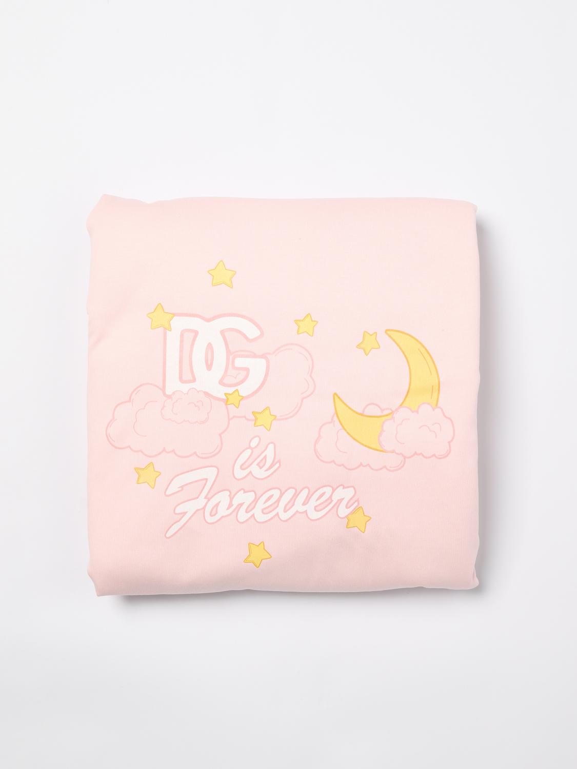 Shop Dolce & Gabbana Blanket  Kids Color Pink