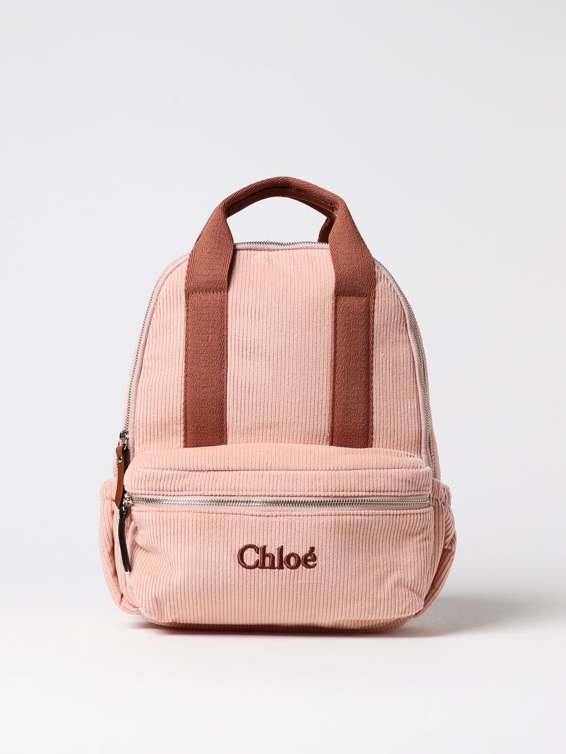 Shop Chloé Duffel Bag  Kids Color Pink