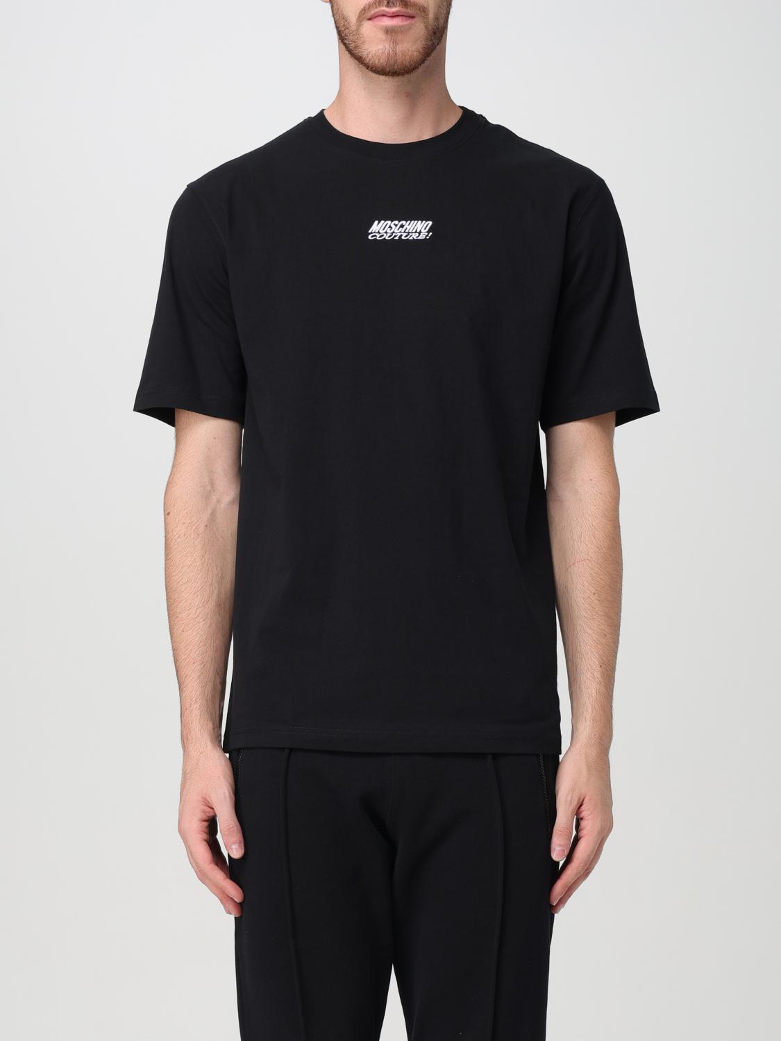 Shop Moschino Couture T-shirt  Men Color Black In Schwarz