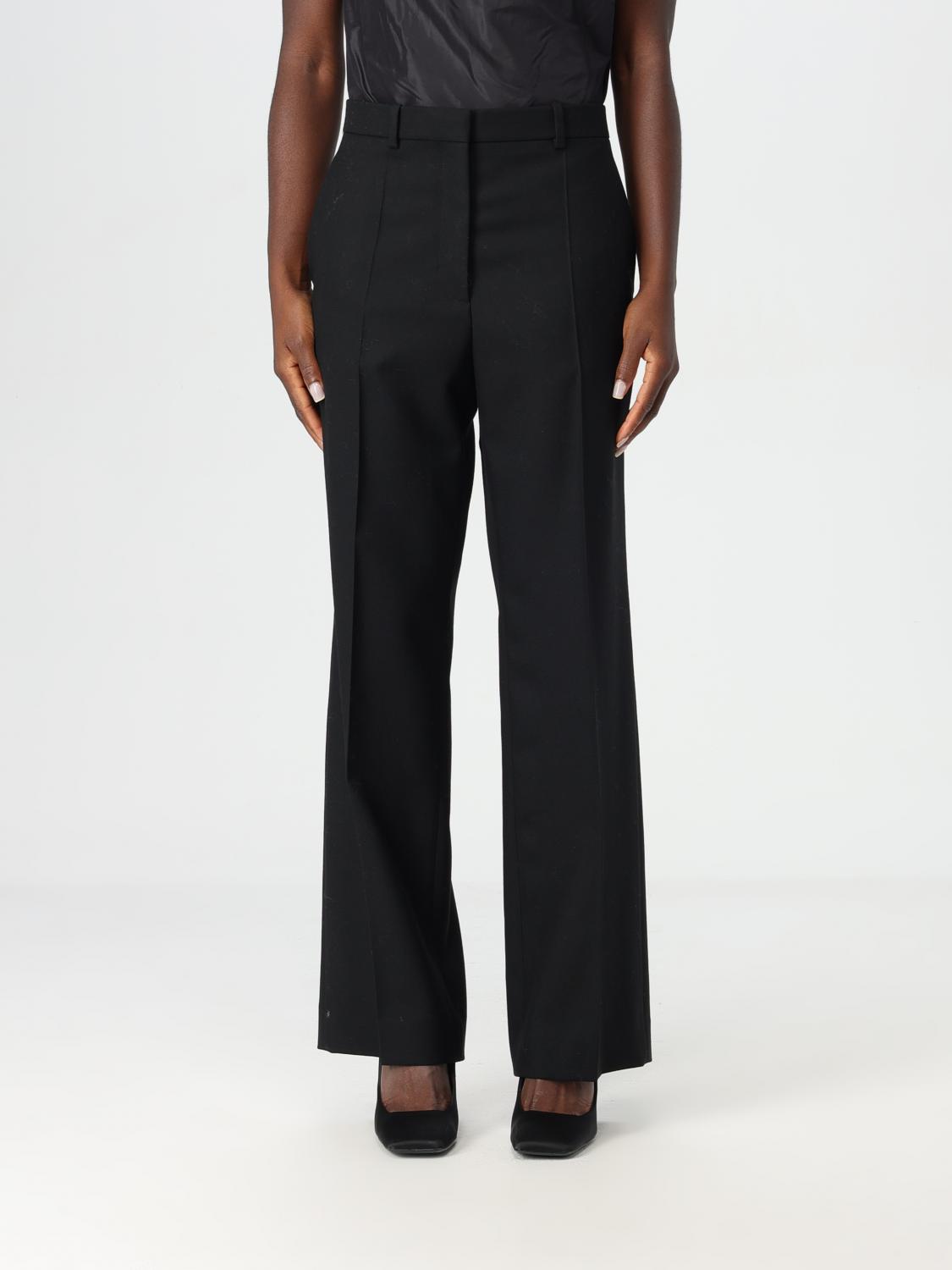 Shop The Row Pants  Woman Color Black In Schwarz