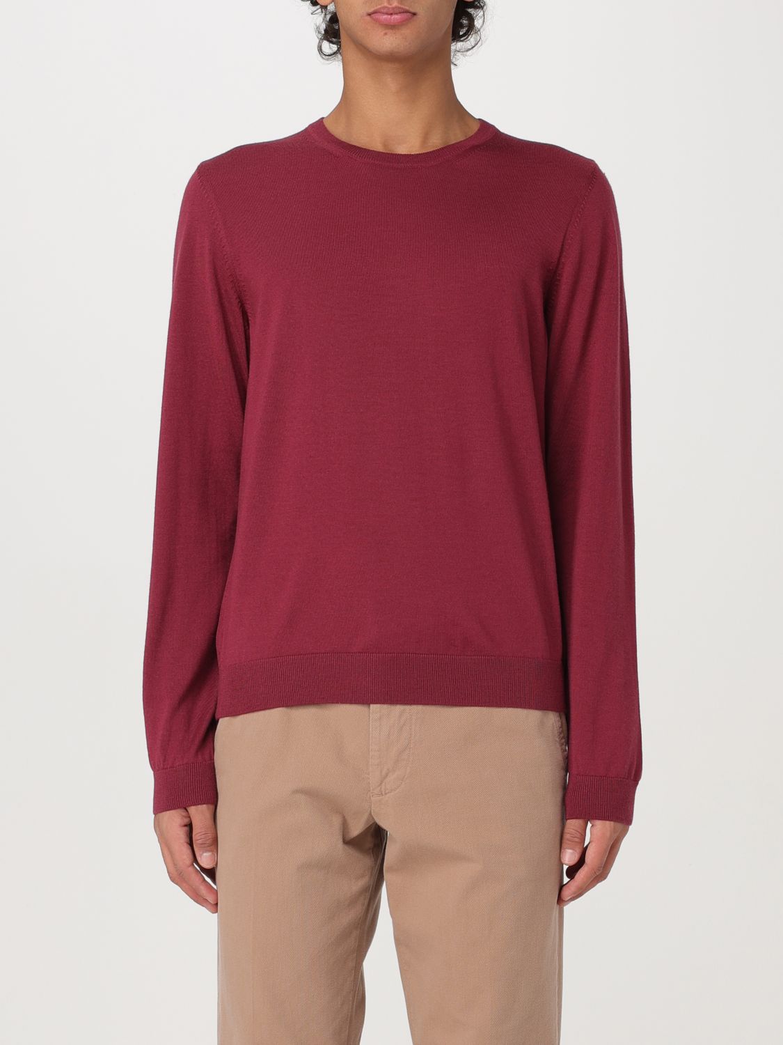 Shop Hugo Boss Sweater Boss Men Color Red In Rot