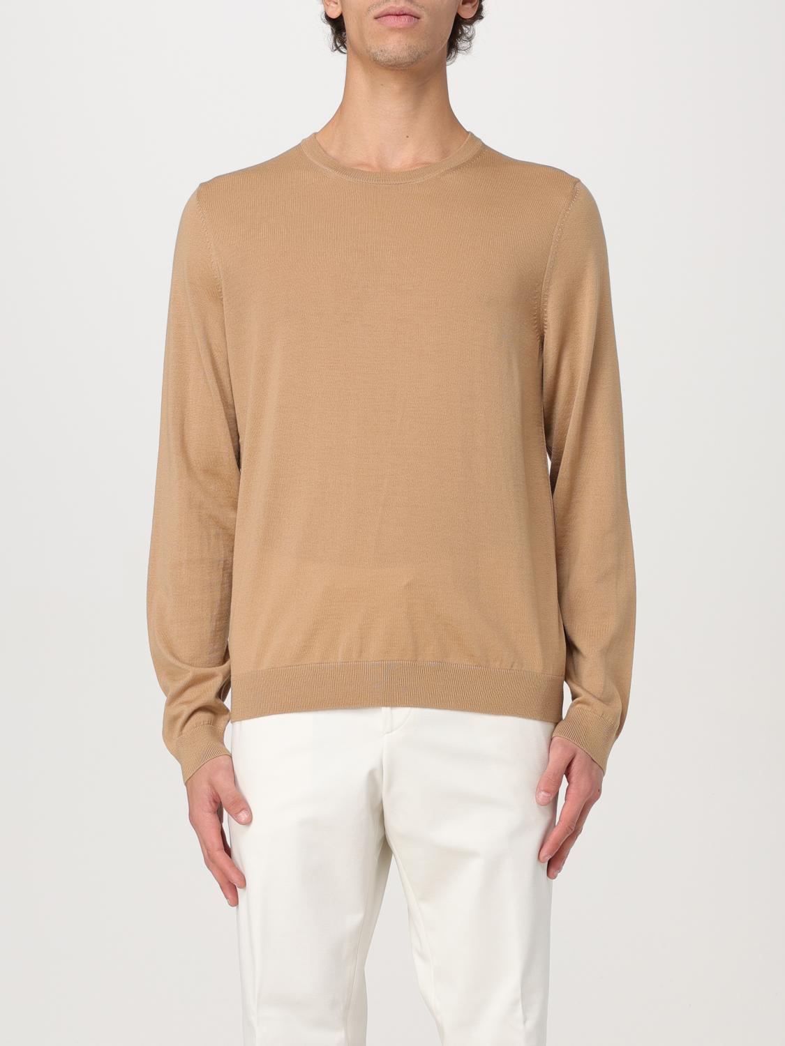 HUGO BOSS SWEATER BOSS MEN COLOR BEIGE F91399022