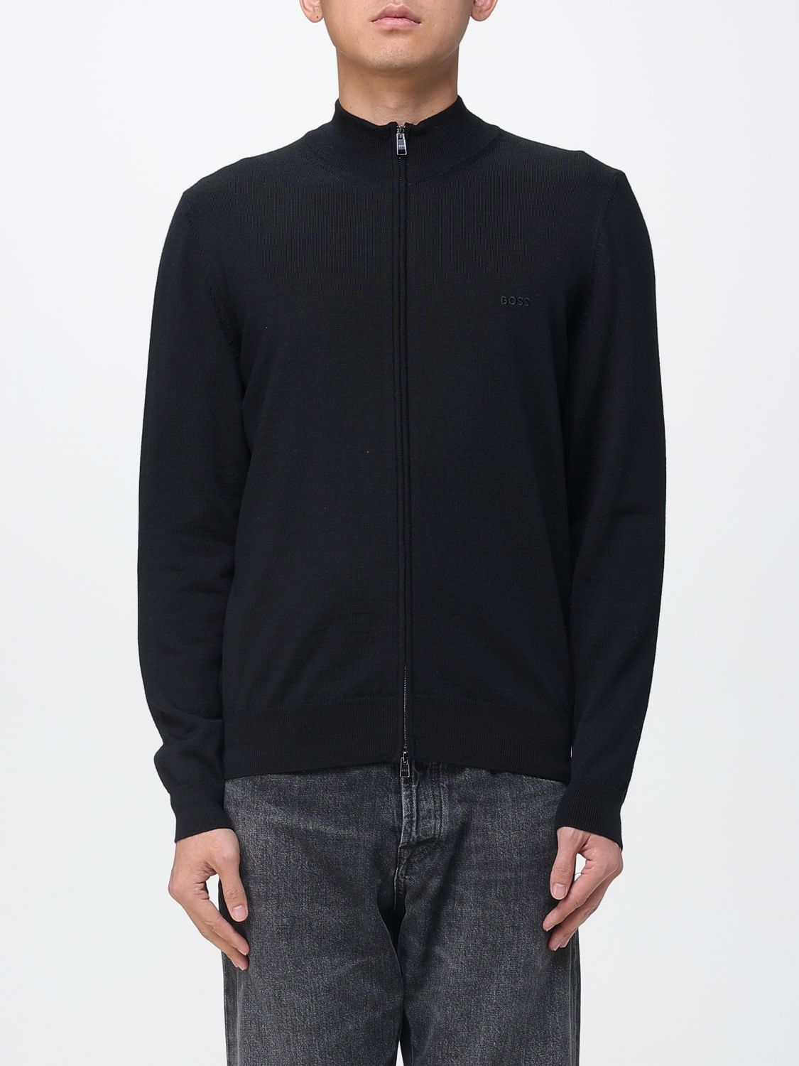 Hugo Boss Cardigan Boss Men Color Black In Black
