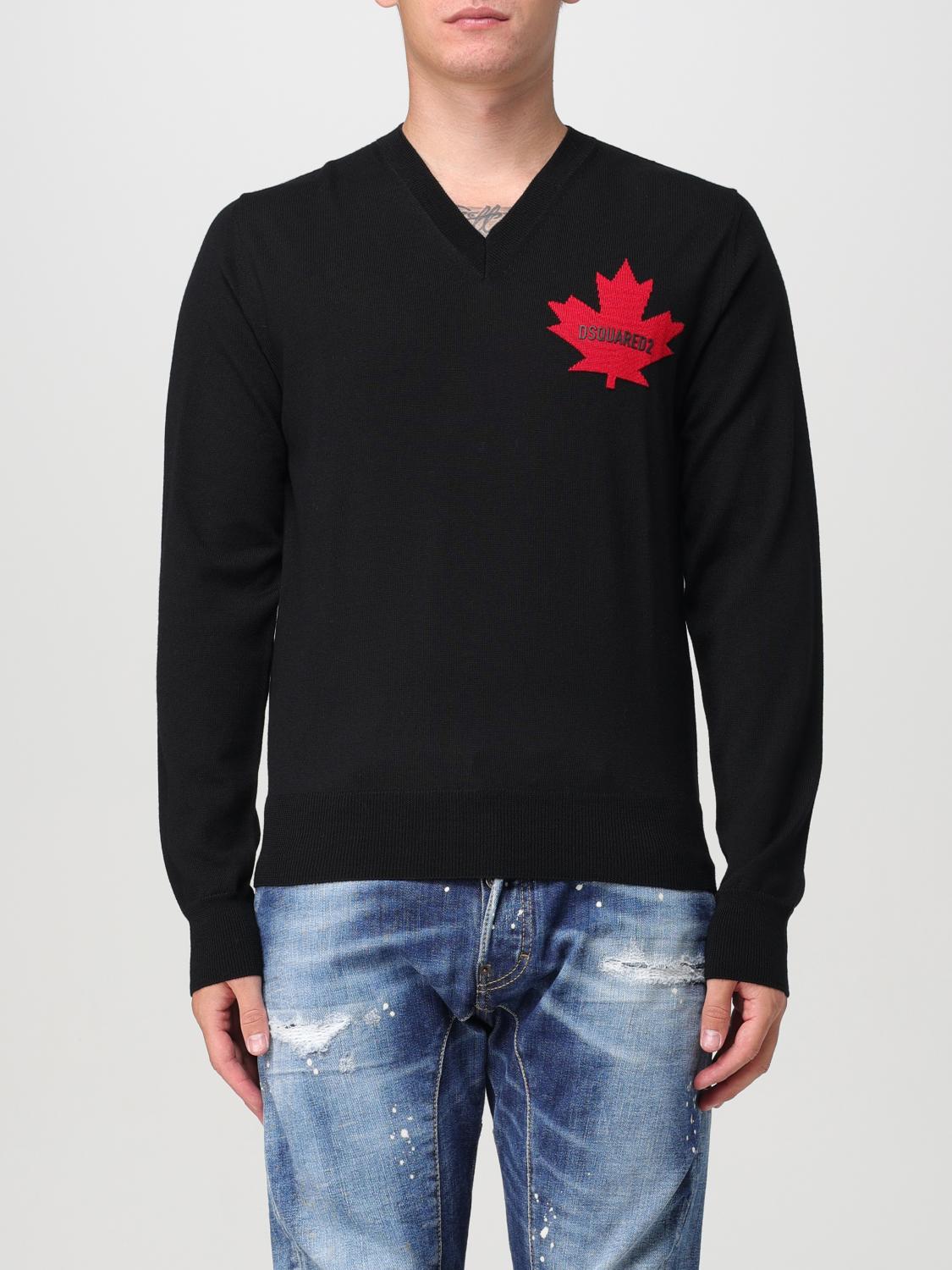 Sweater DSQUARED2 Men color Black