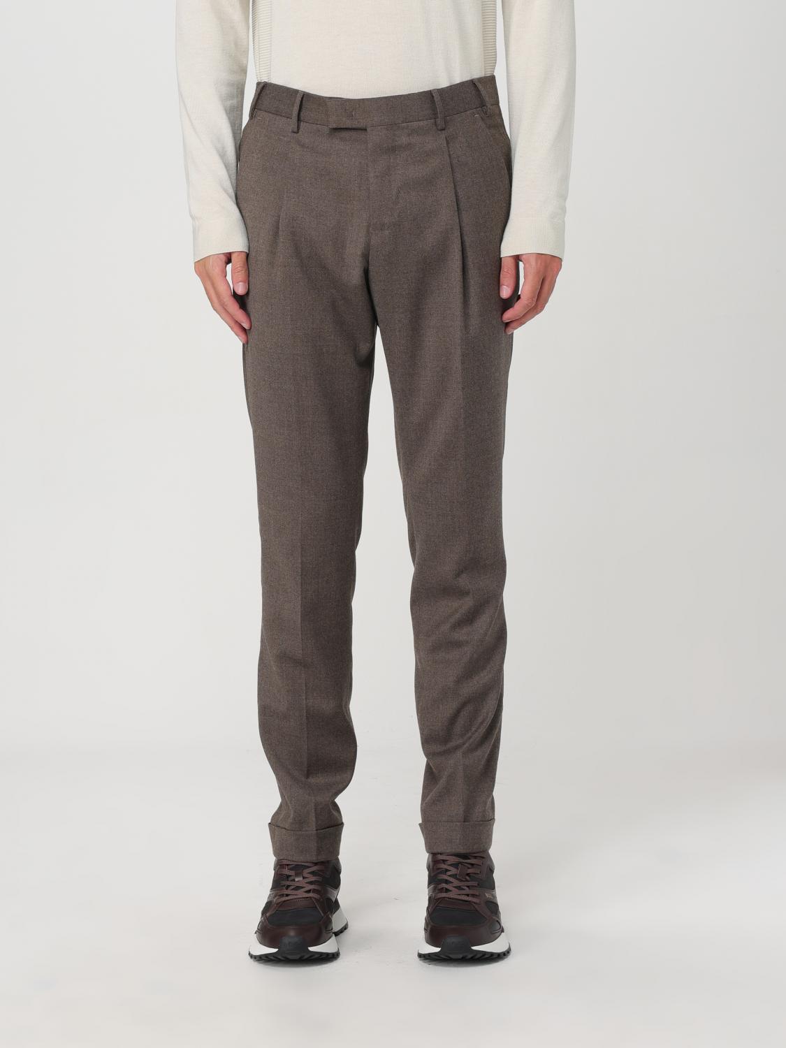 Shop Pt Torino Pants  Men Color Brown In Braun