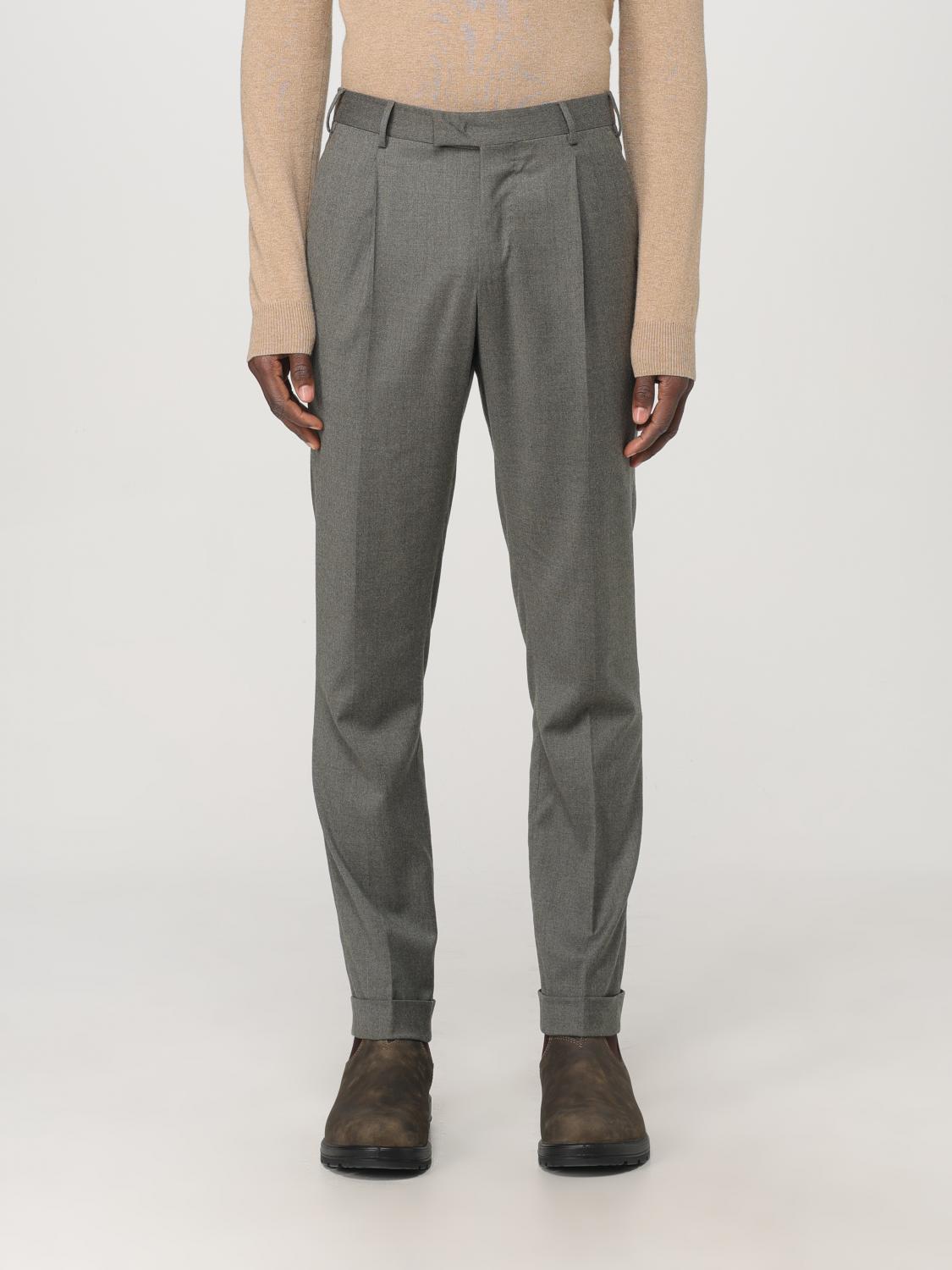 Pt Torino Pants Men Color Sage In Sage Grün