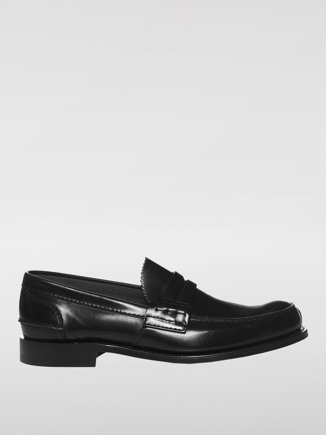 Church's Gateshead Bright Calf Fit. F Churchs Edc1089ni F0aab In Schwarz